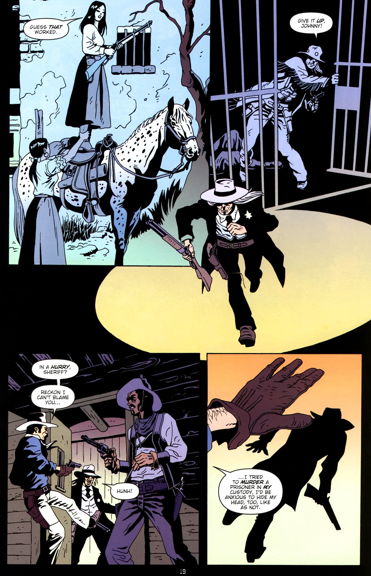 Read online Desperadoes: Buffalo Dreams comic -  Issue #1 - 20