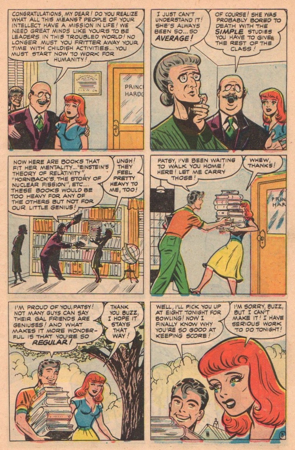 Read online Patsy Walker comic -  Issue #42 - 5