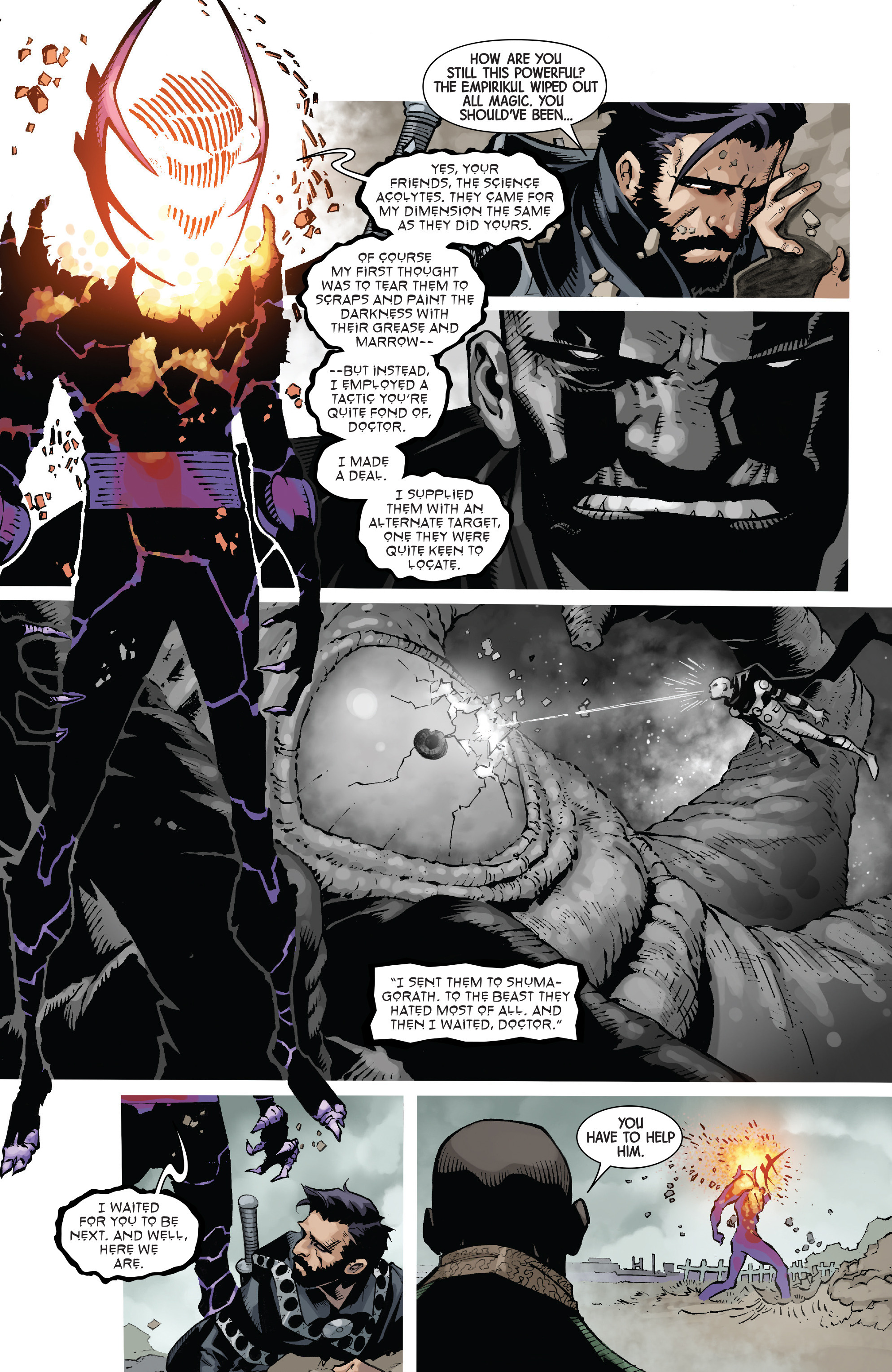 Read online Doctor Strange (2015) comic -  Issue #16 - 12