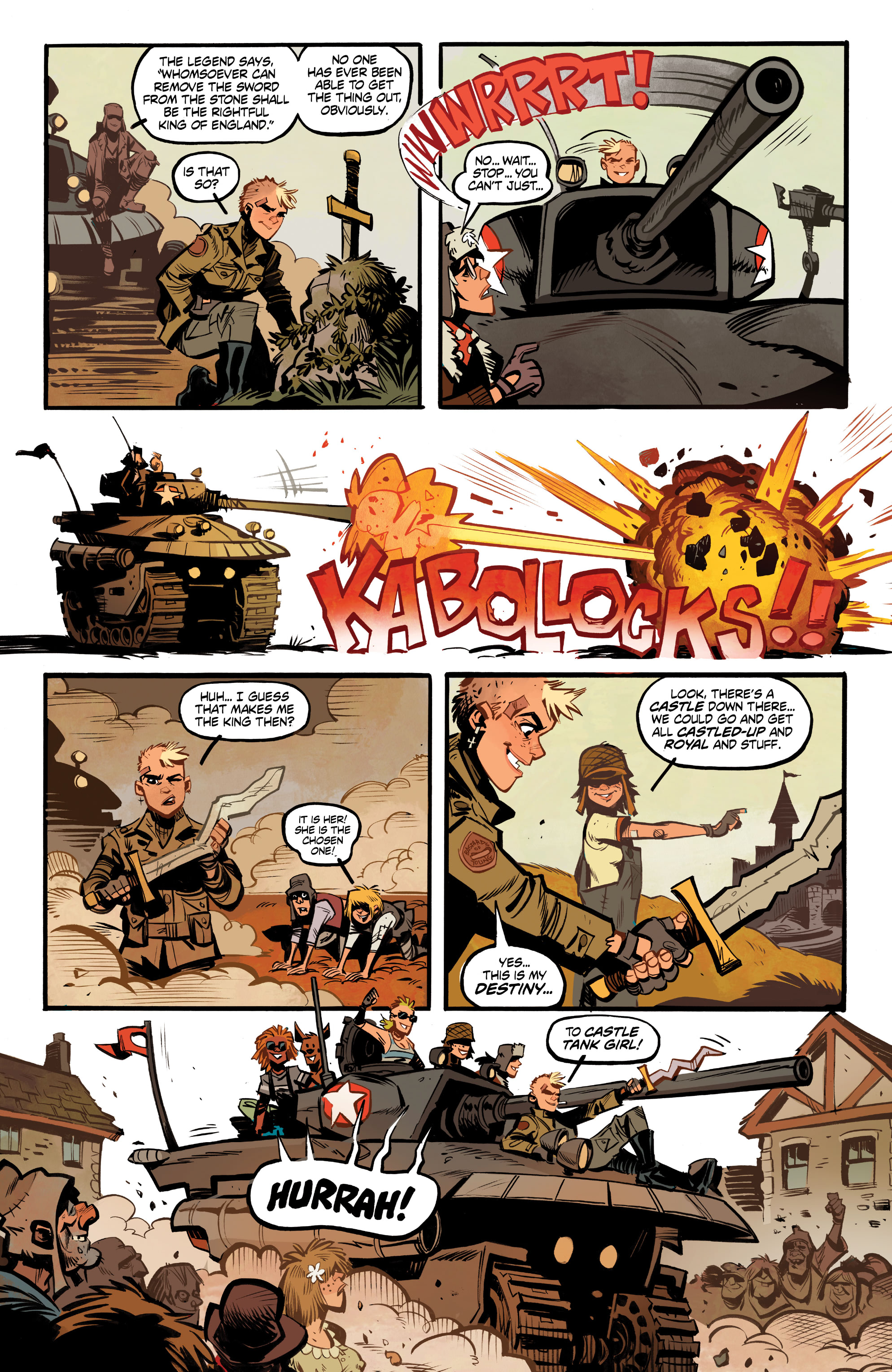 Read online King Tank Girl comic -  Issue #1 - 9