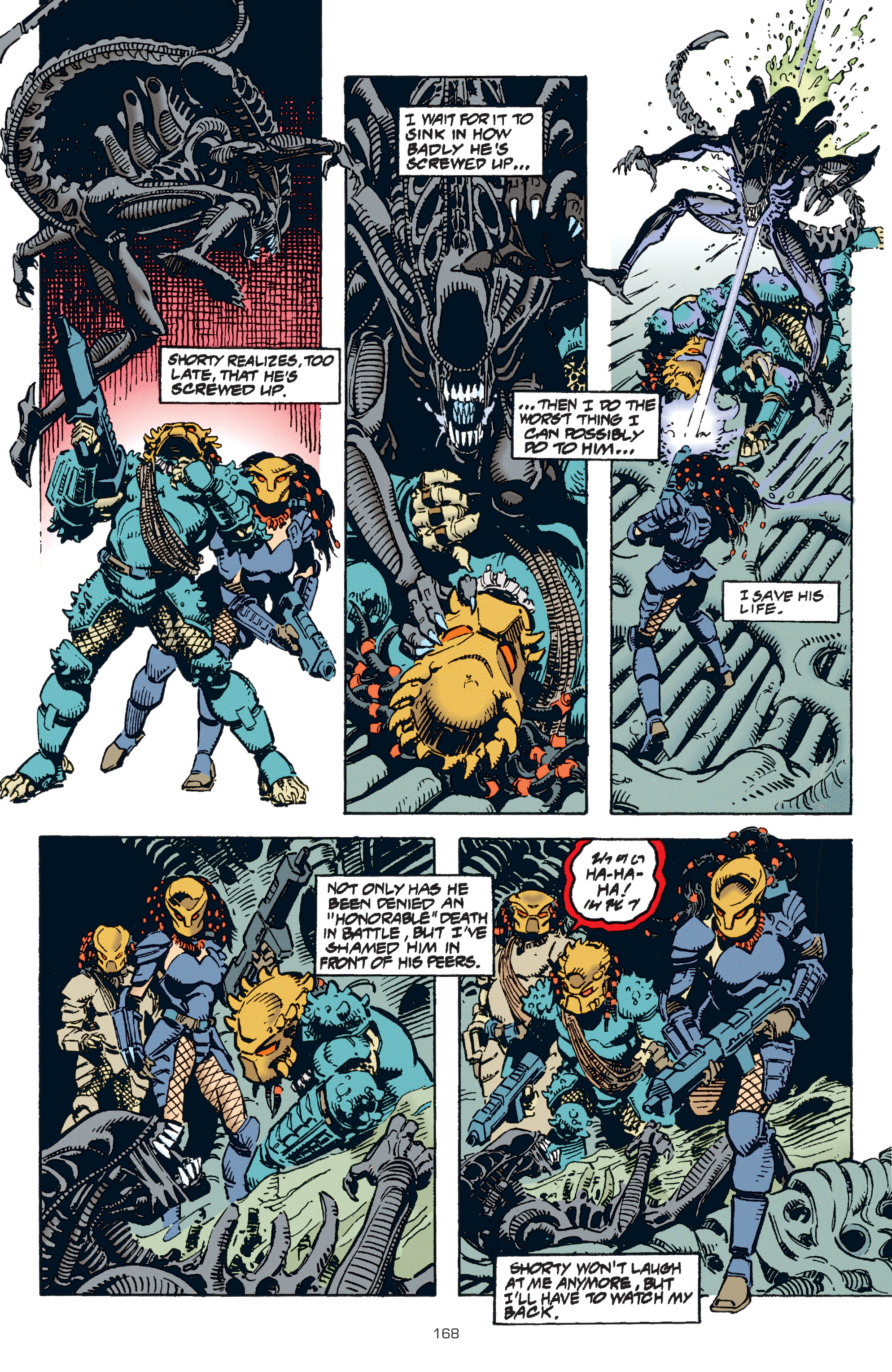 Read online Aliens vs. Predator: The Essential Comics comic -  Issue # TPB 1 (Part 2) - 68