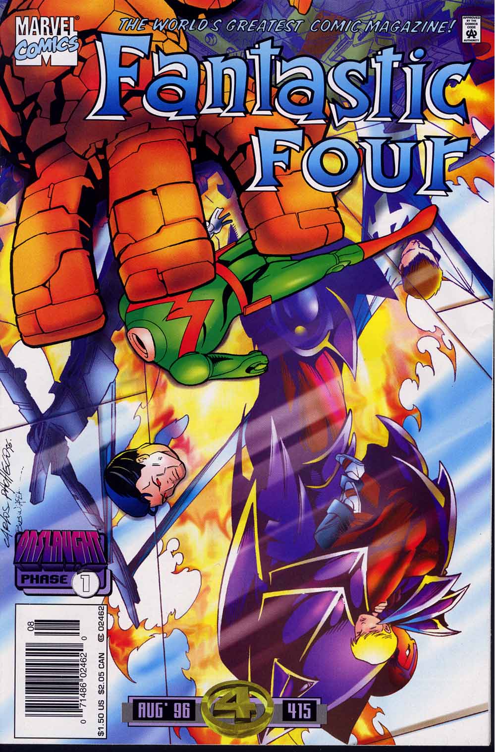 Read online The Avengers (1963) comic -  Issue #401b - 1