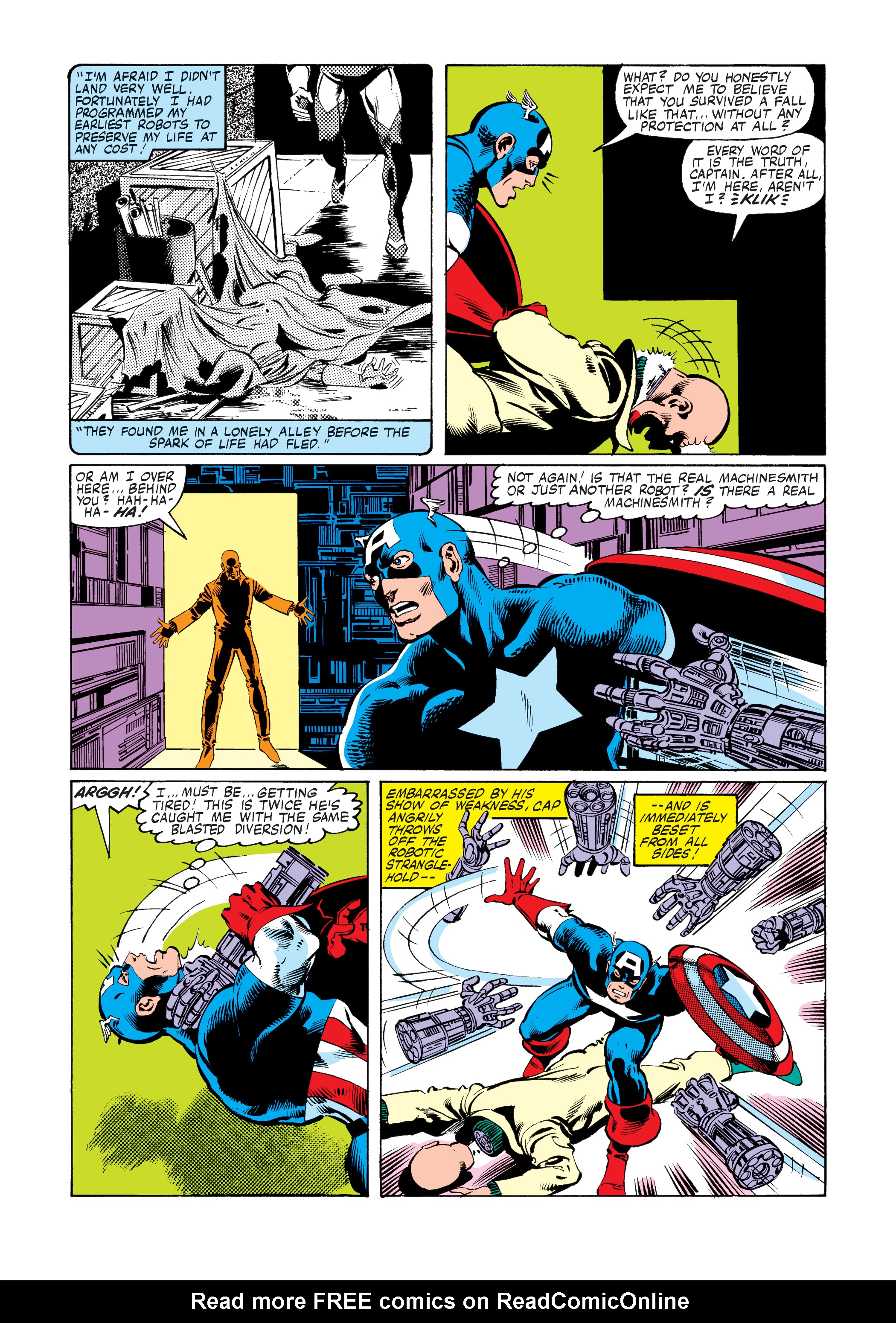Read online Marvel Masterworks: Captain America comic -  Issue # TPB 14 (Part 1) - 57