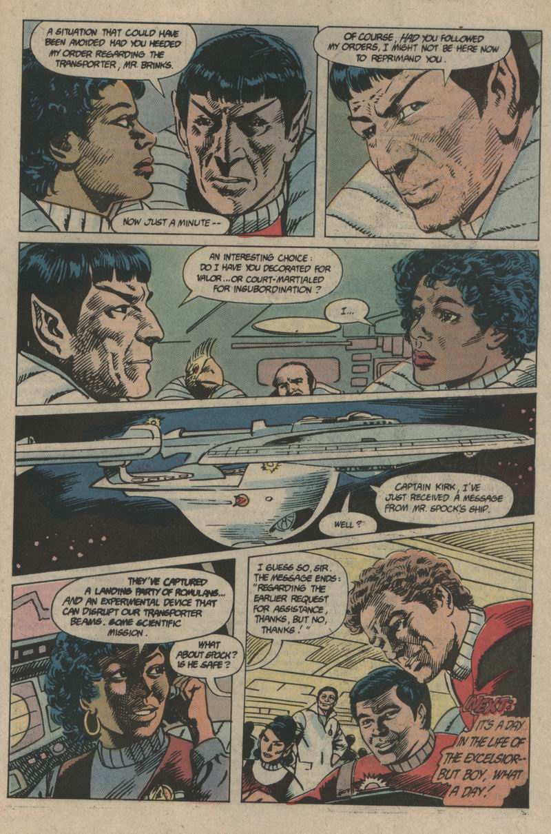 Read online Star Trek (1984) comic -  Issue #26 - 23