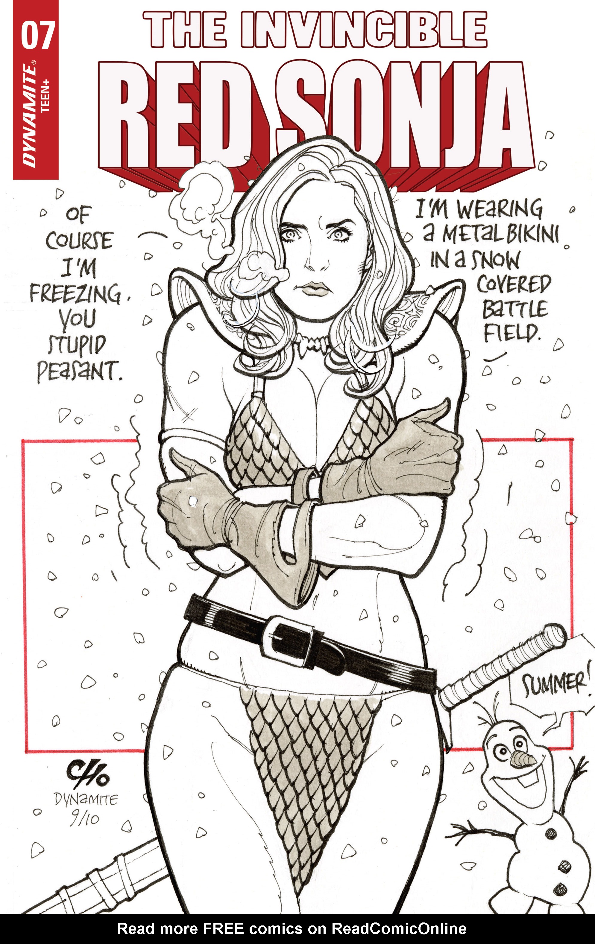Read online The Invincible Red Sonja comic -  Issue #7 - 4