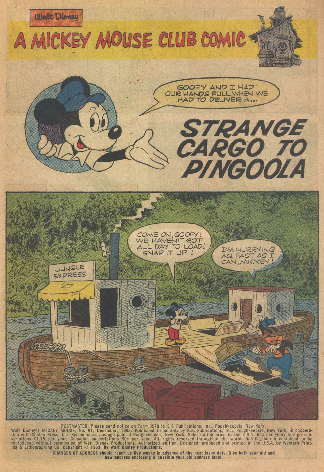 Read online Walt Disney's Mickey Mouse comic -  Issue #91 - 3