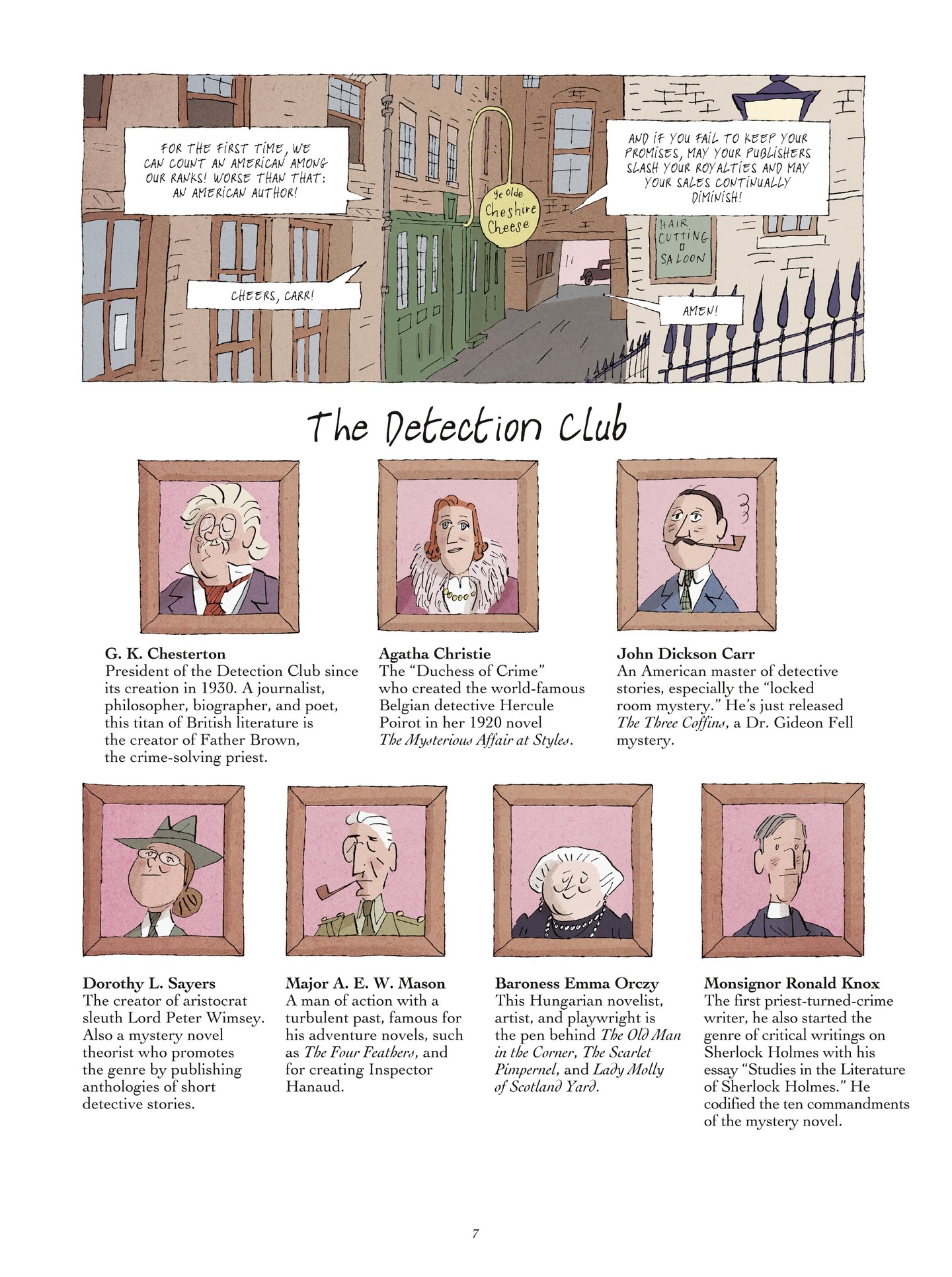 Read online The Detection Club comic -  Issue #1 - 7