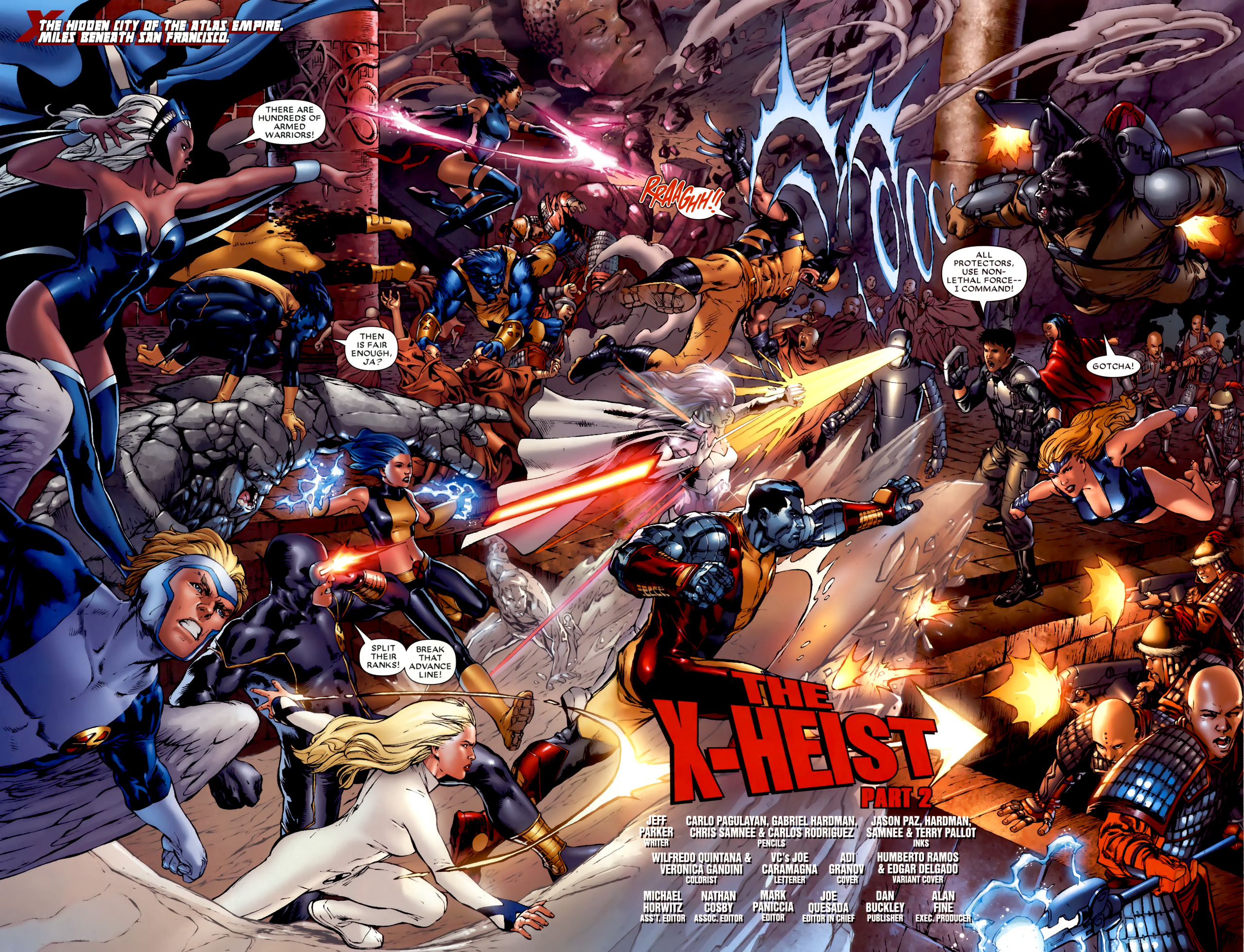 Read online X-Men Vs. Agents Of Atlas comic -  Issue #2 - 4