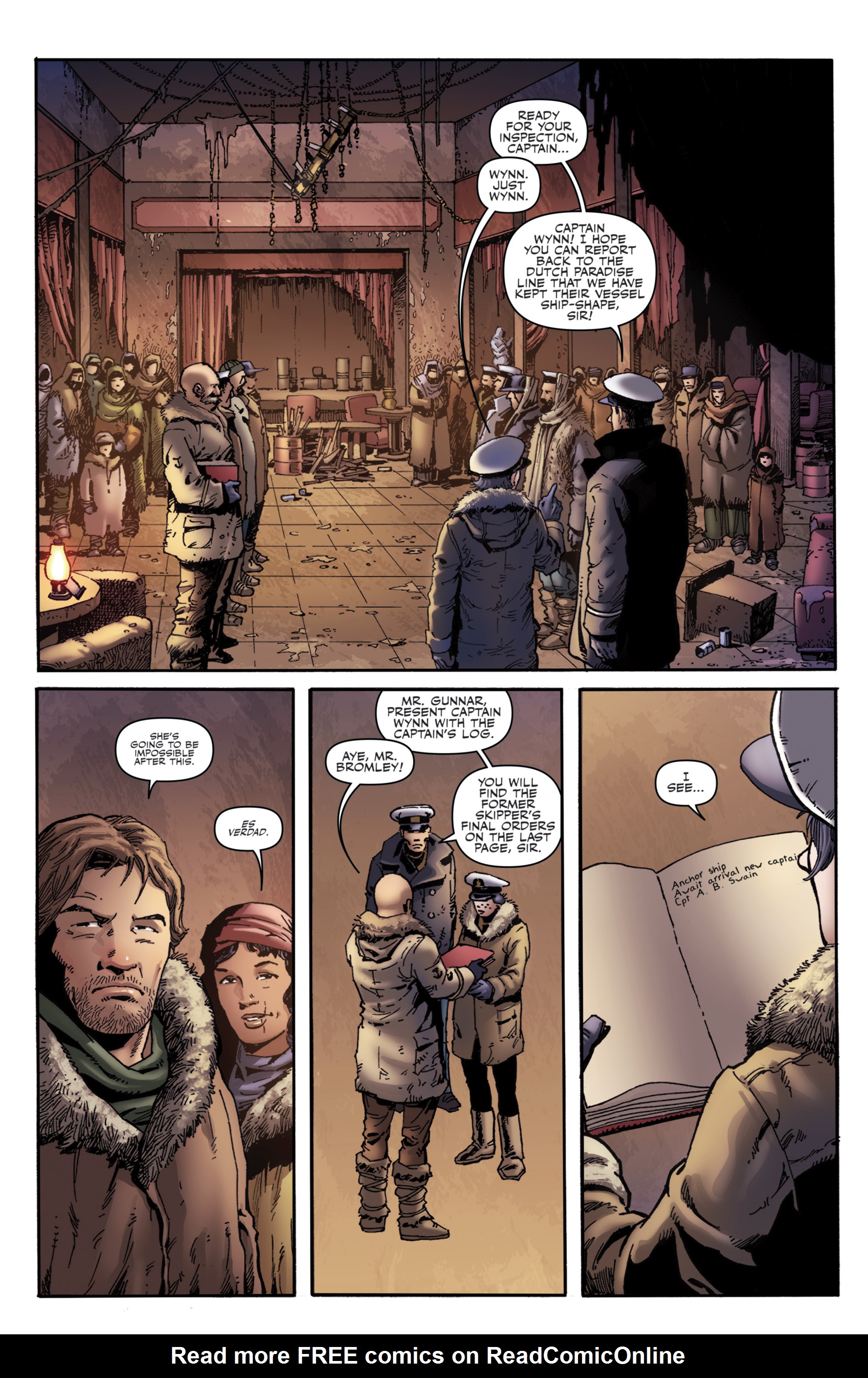 Read online Winterworld: Frozen Fleet comic -  Issue #2 - 8