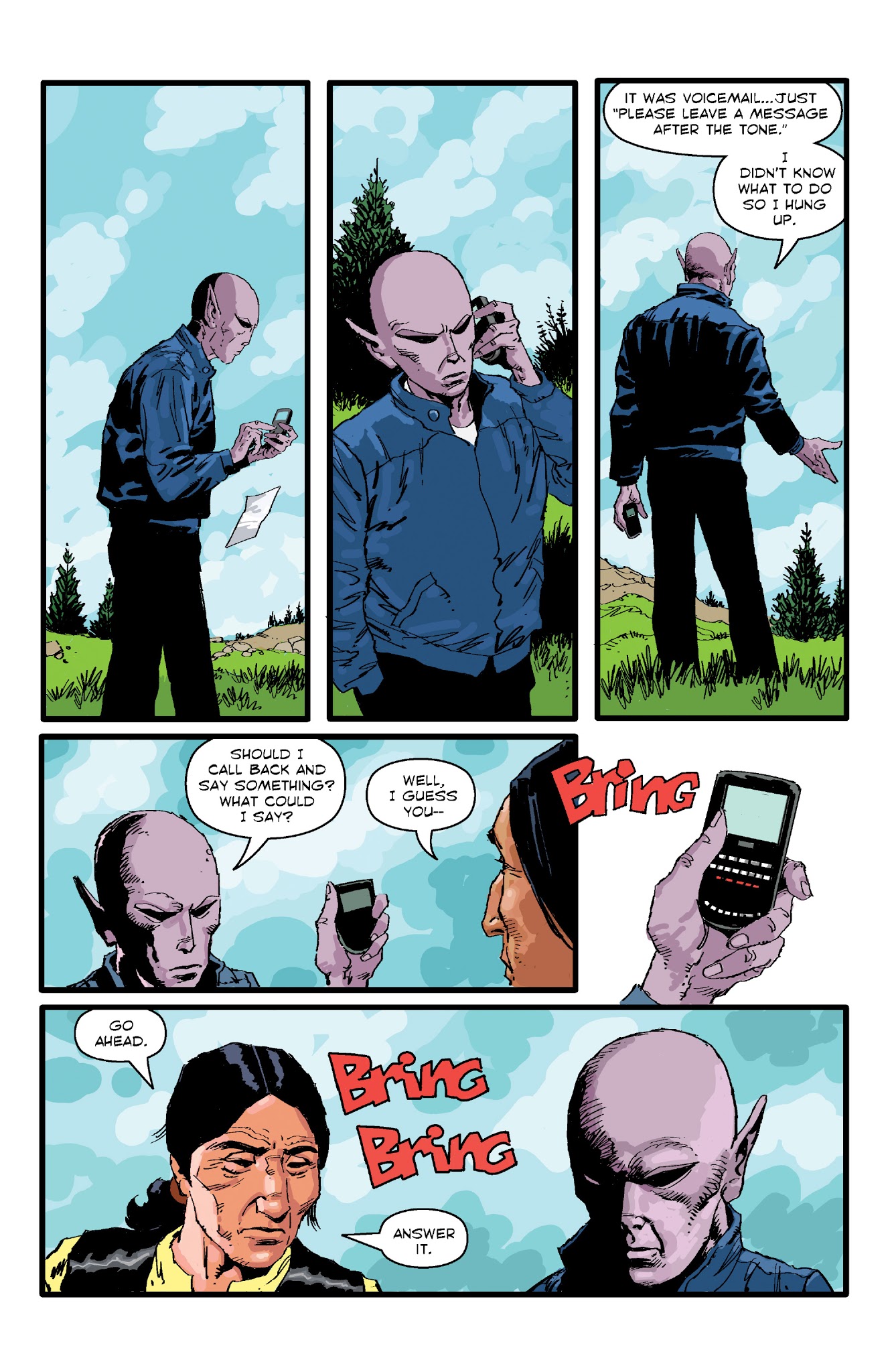 Read online Resident Alien: An Alien in New York comic -  Issue #2 - 11