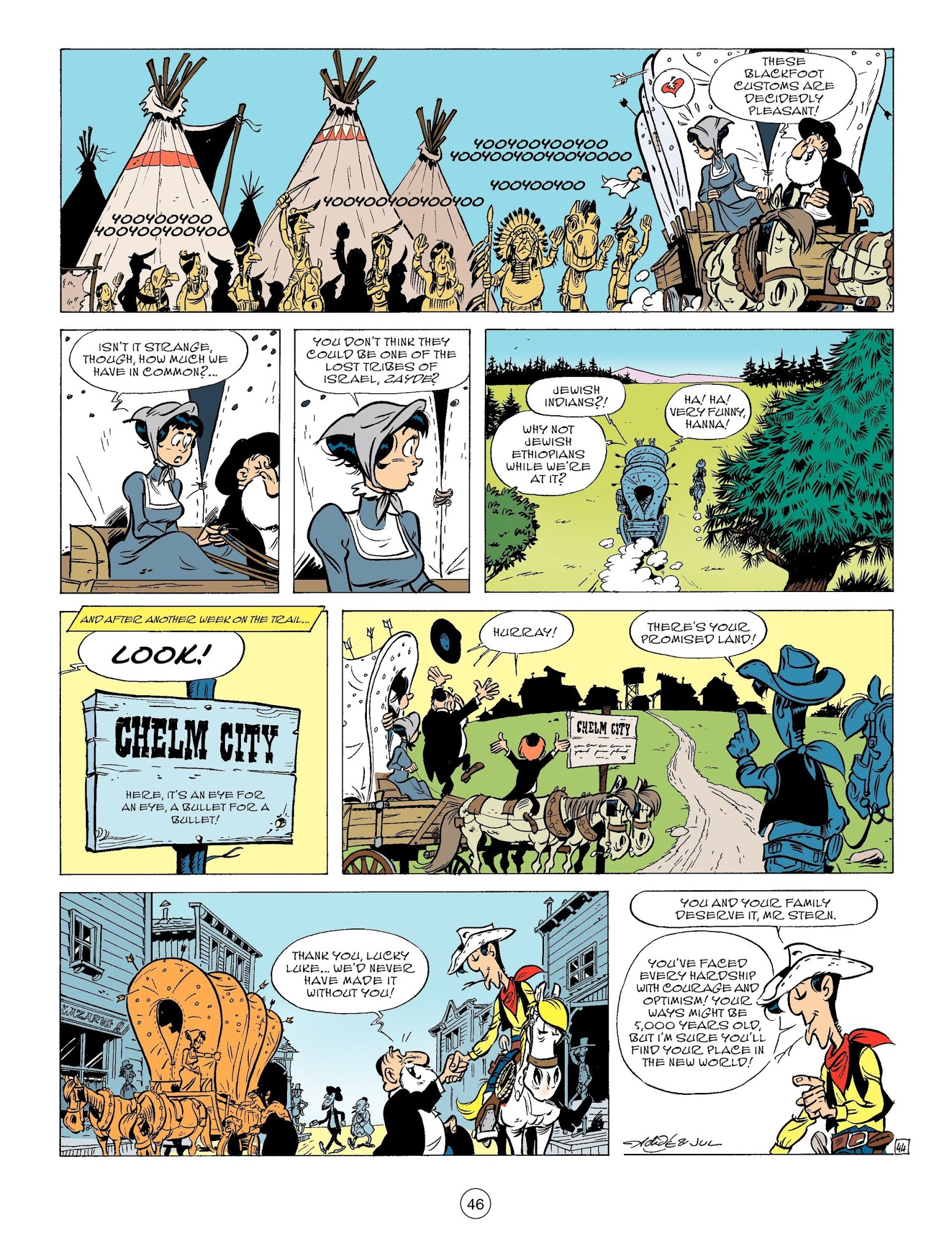 Read online A Lucky Luke Adventure comic -  Issue #66 - 48