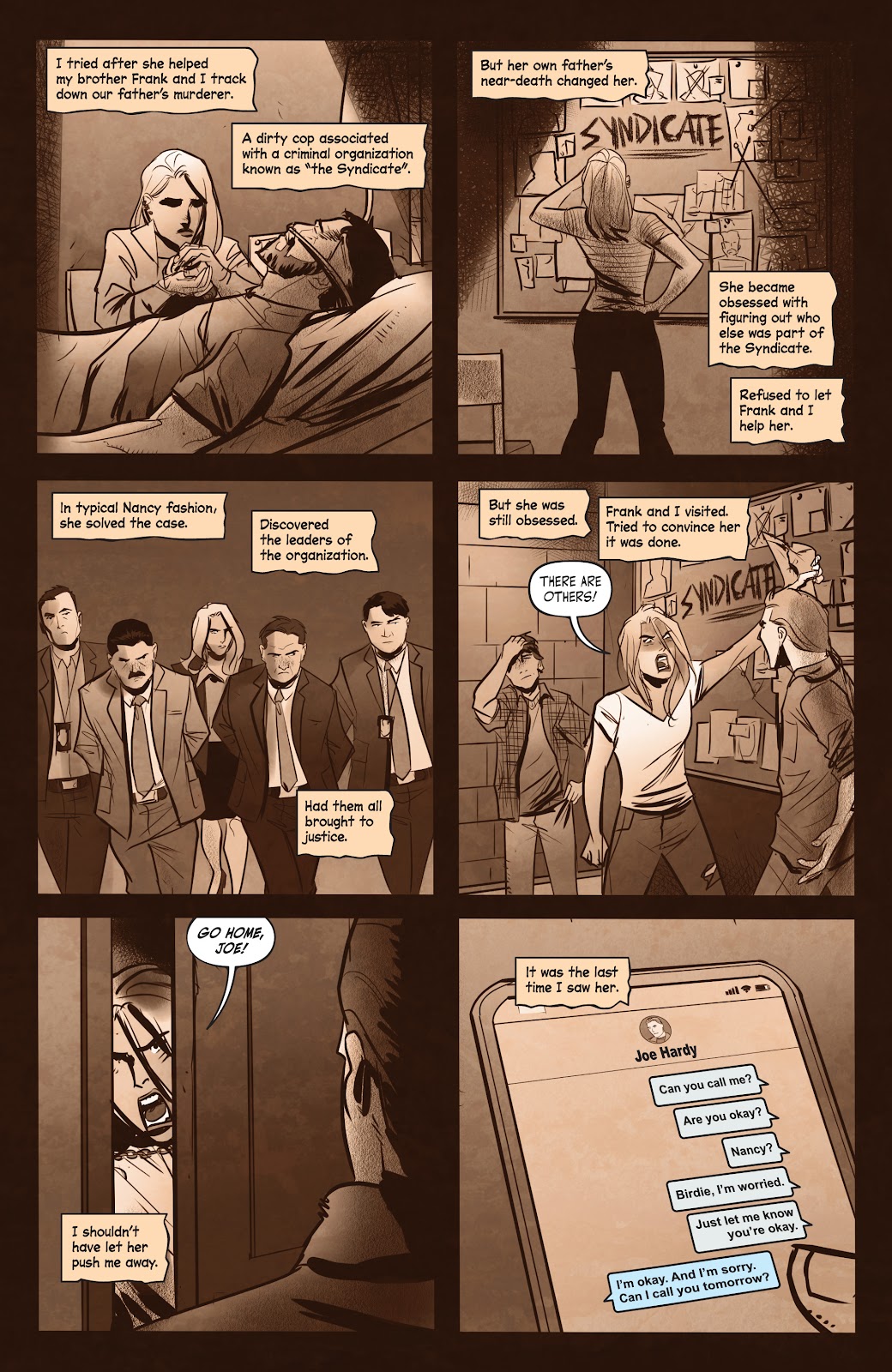 Nancy Drew & The Hardy Boys: The Death of Nancy Drew issue 1 - Page 5