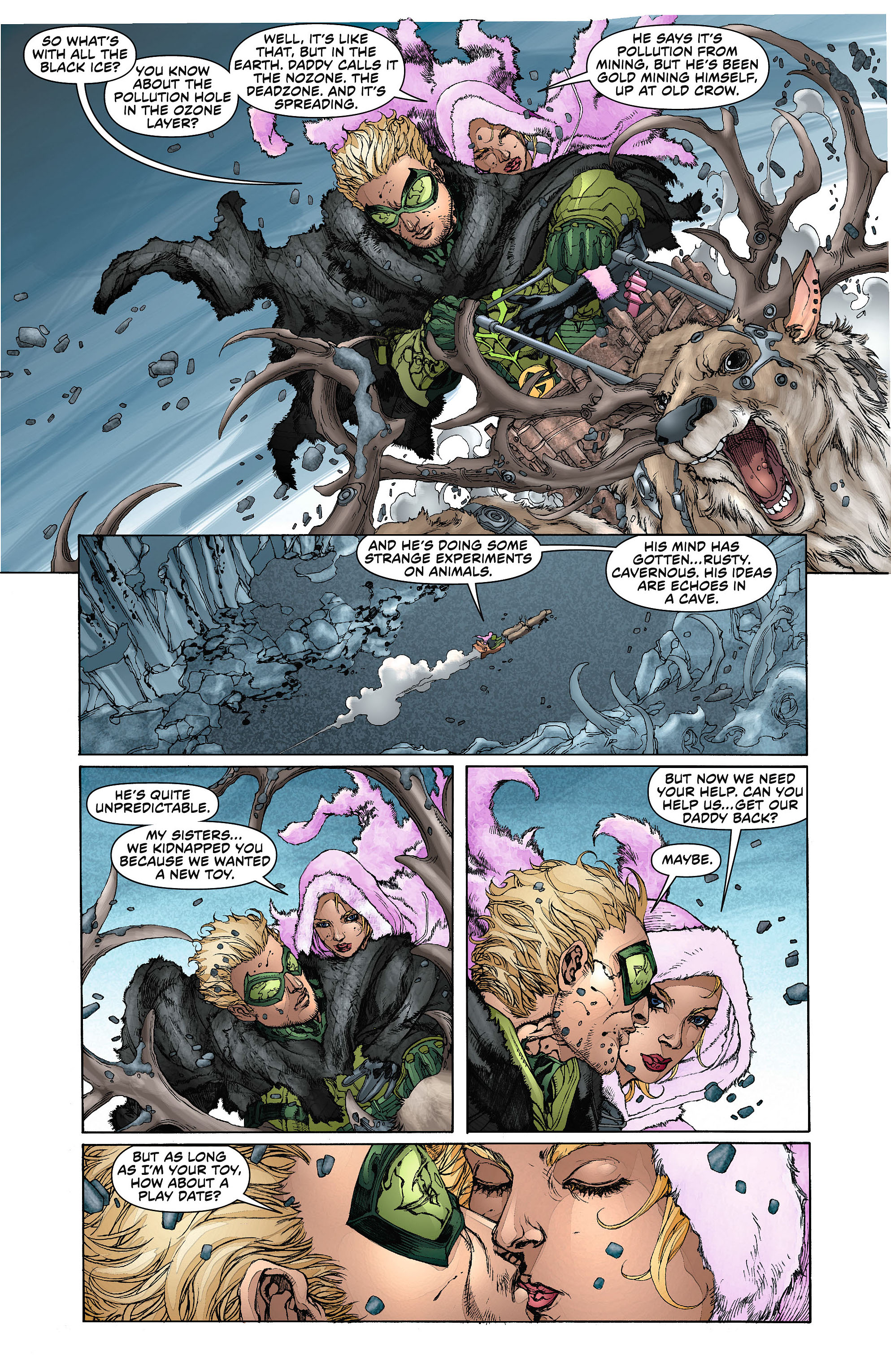 Read online Green Arrow (2011) comic -  Issue #8 - 10