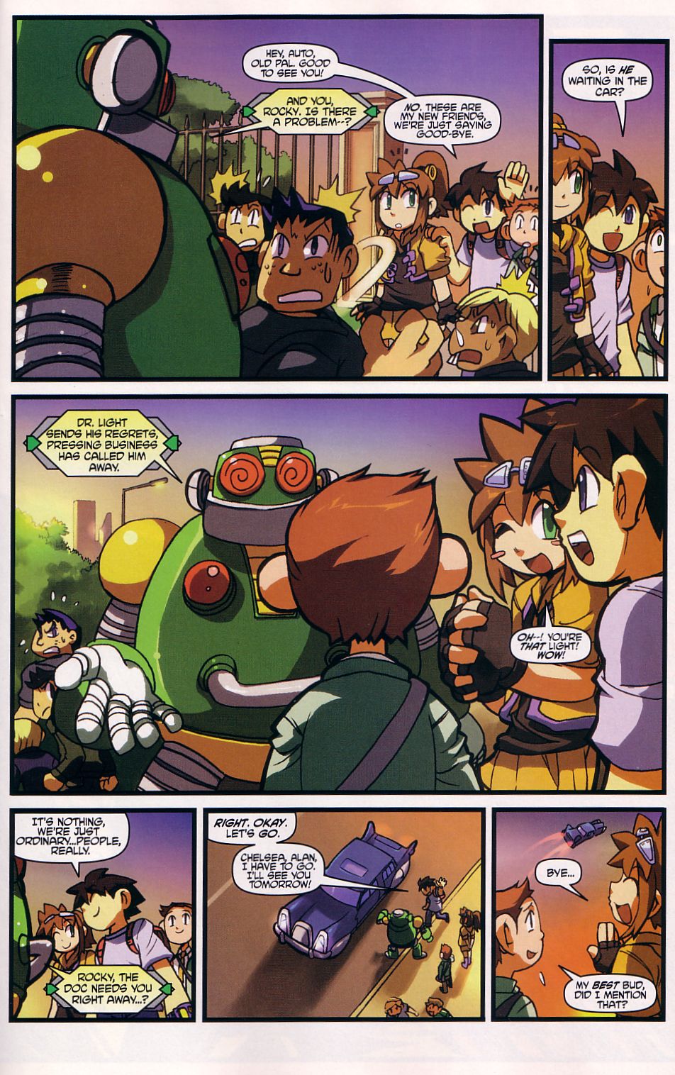 Read online Mega Man (2003) comic -  Issue #1 - 21