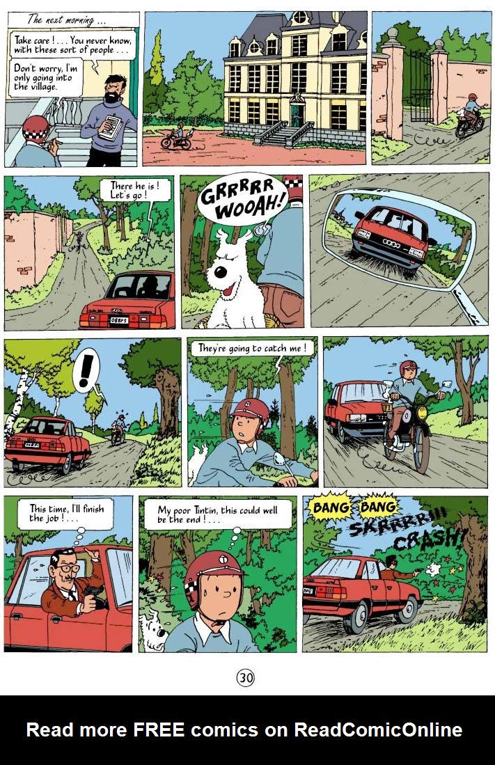 Read online The Adventures of Tintin comic -  Issue #24 - 33