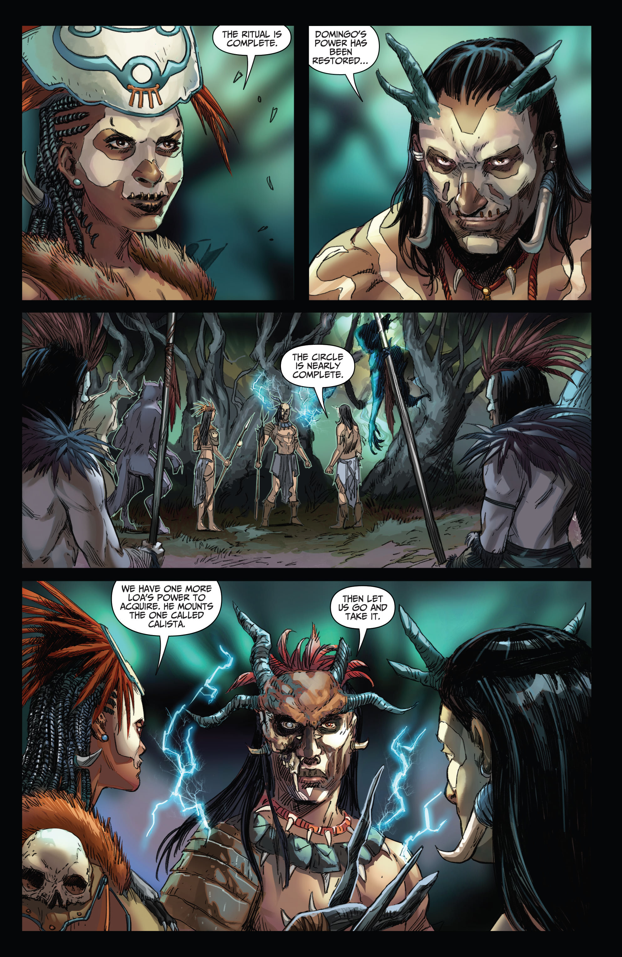 Read online Grimm Spotlight: Mystere: Voodoo Dawn comic -  Issue # Full - 15