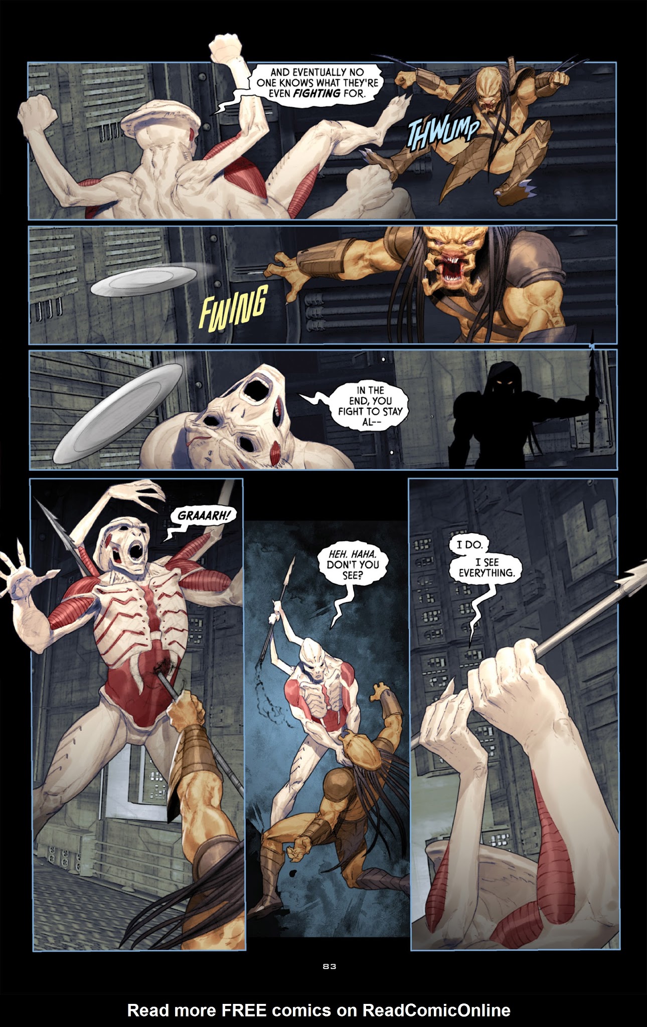 Read online Alien vs. Predator: Fire and Stone comic -  Issue # _TPB - 85