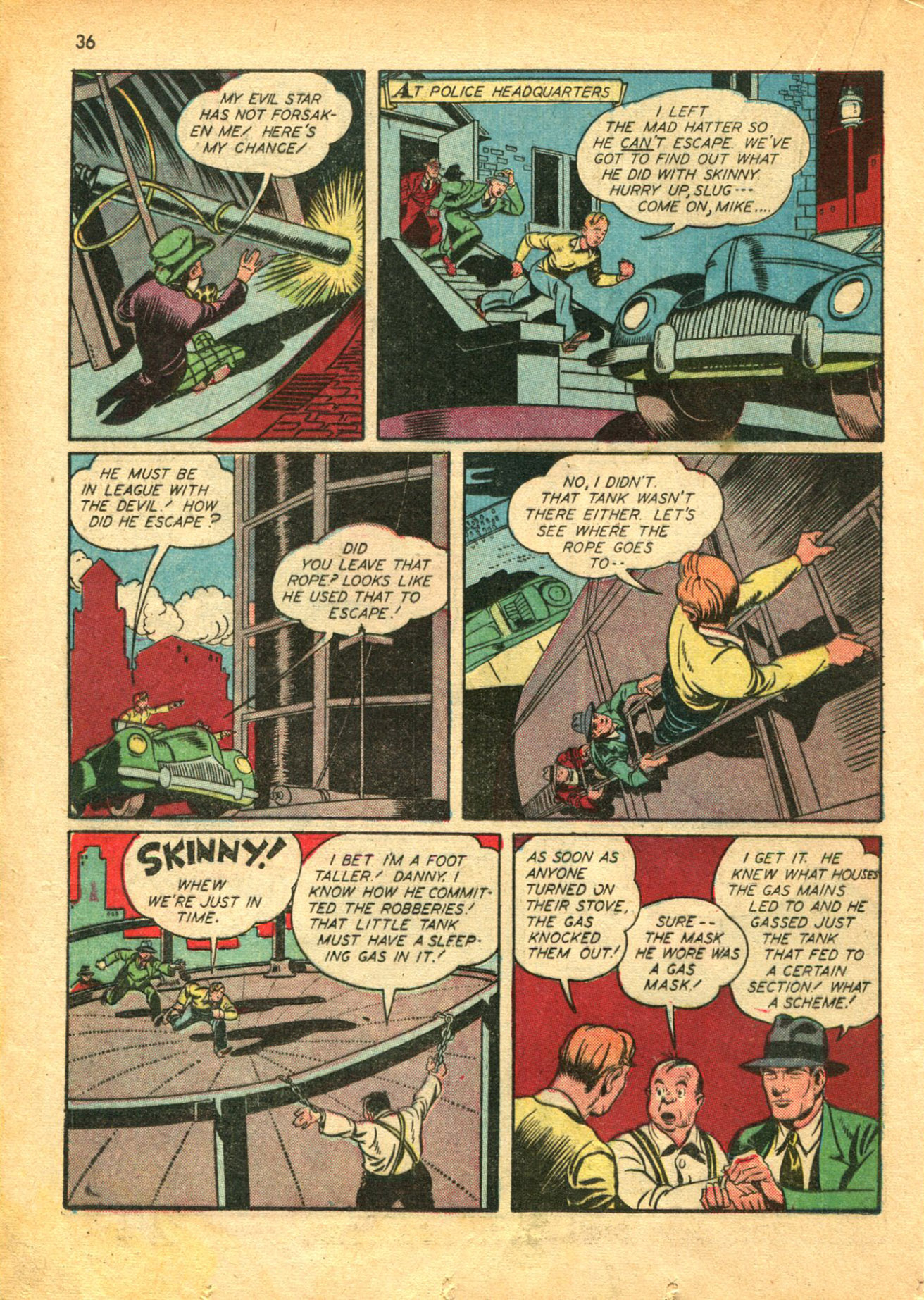 Read online Shadow Comics comic -  Issue #30 - 36