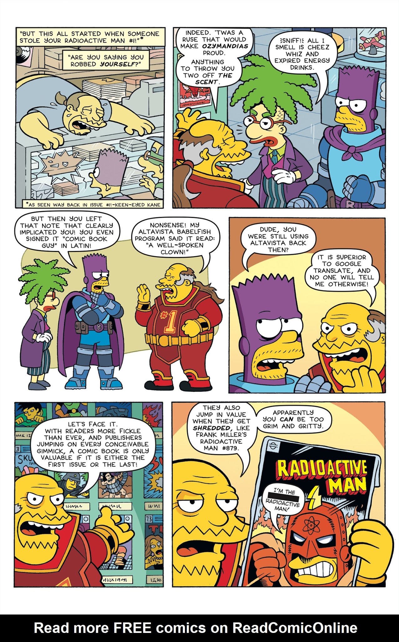 Read online Simpsons One-Shot Wonders: Bartman Spectacularly Super Secret Saga comic -  Issue #3 - 6