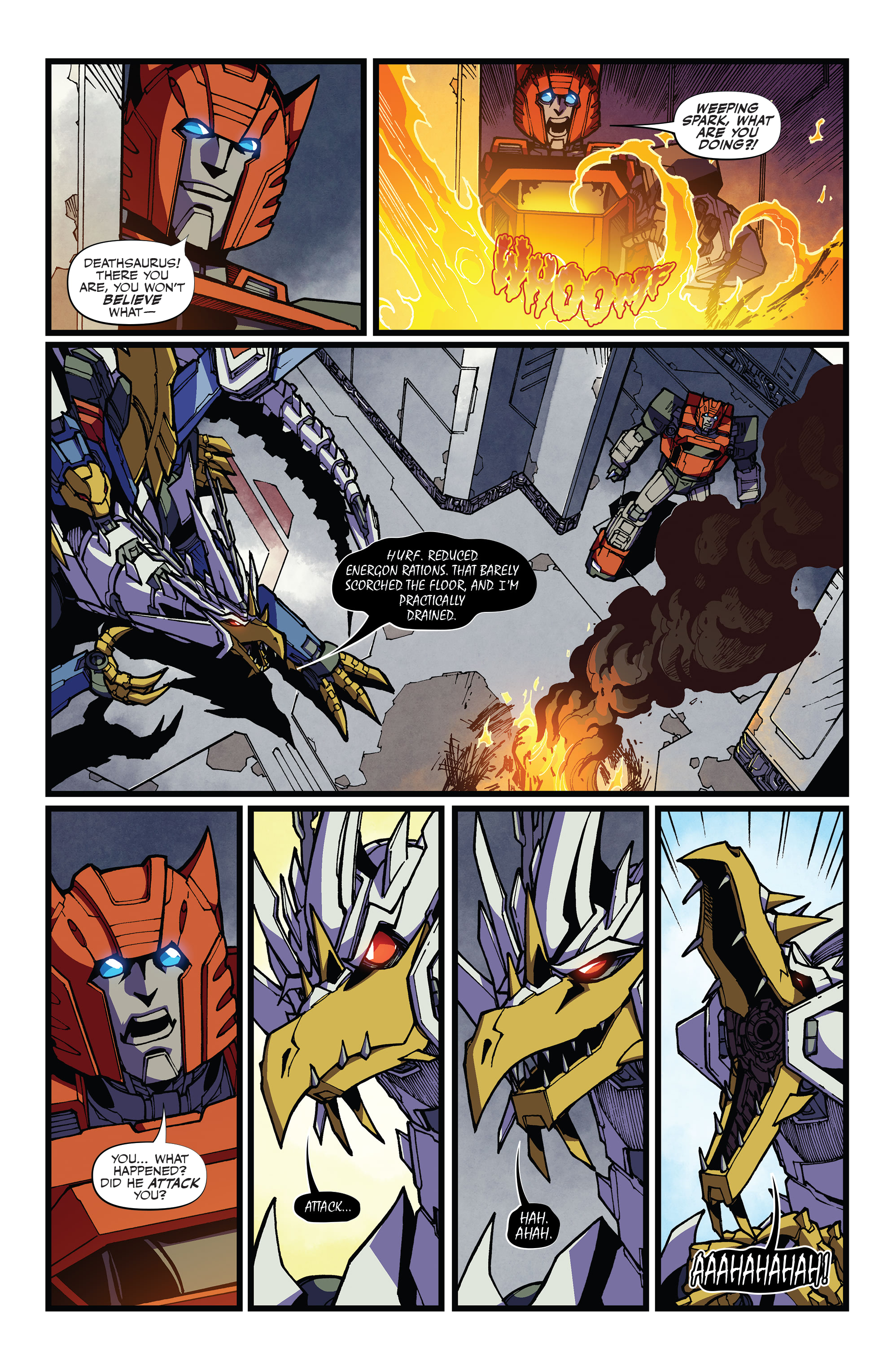 Read online Transformers: Galaxies comic -  Issue #5 - 18
