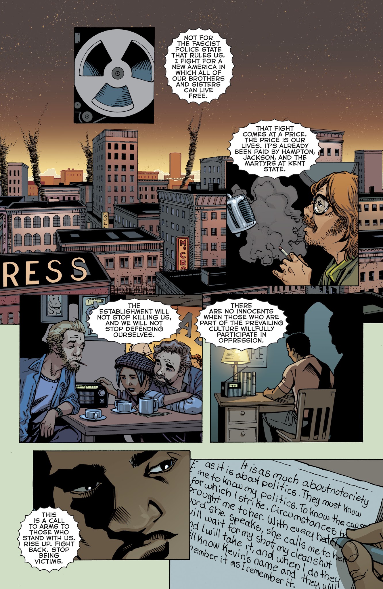Read online The American Way: Those Above and Those Below comic -  Issue #3 - 14