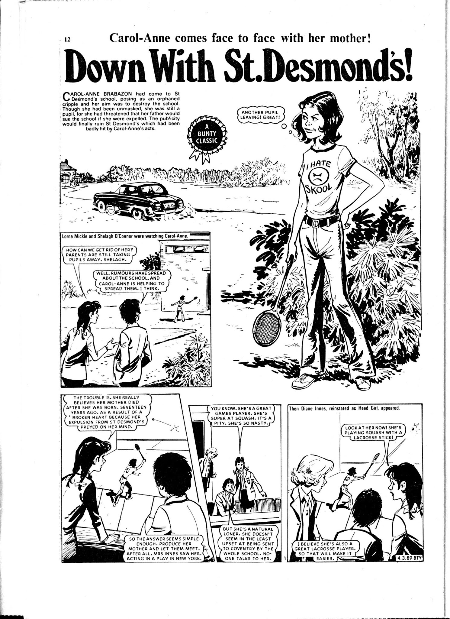 Read online Bunty comic -  Issue #1625 - 12