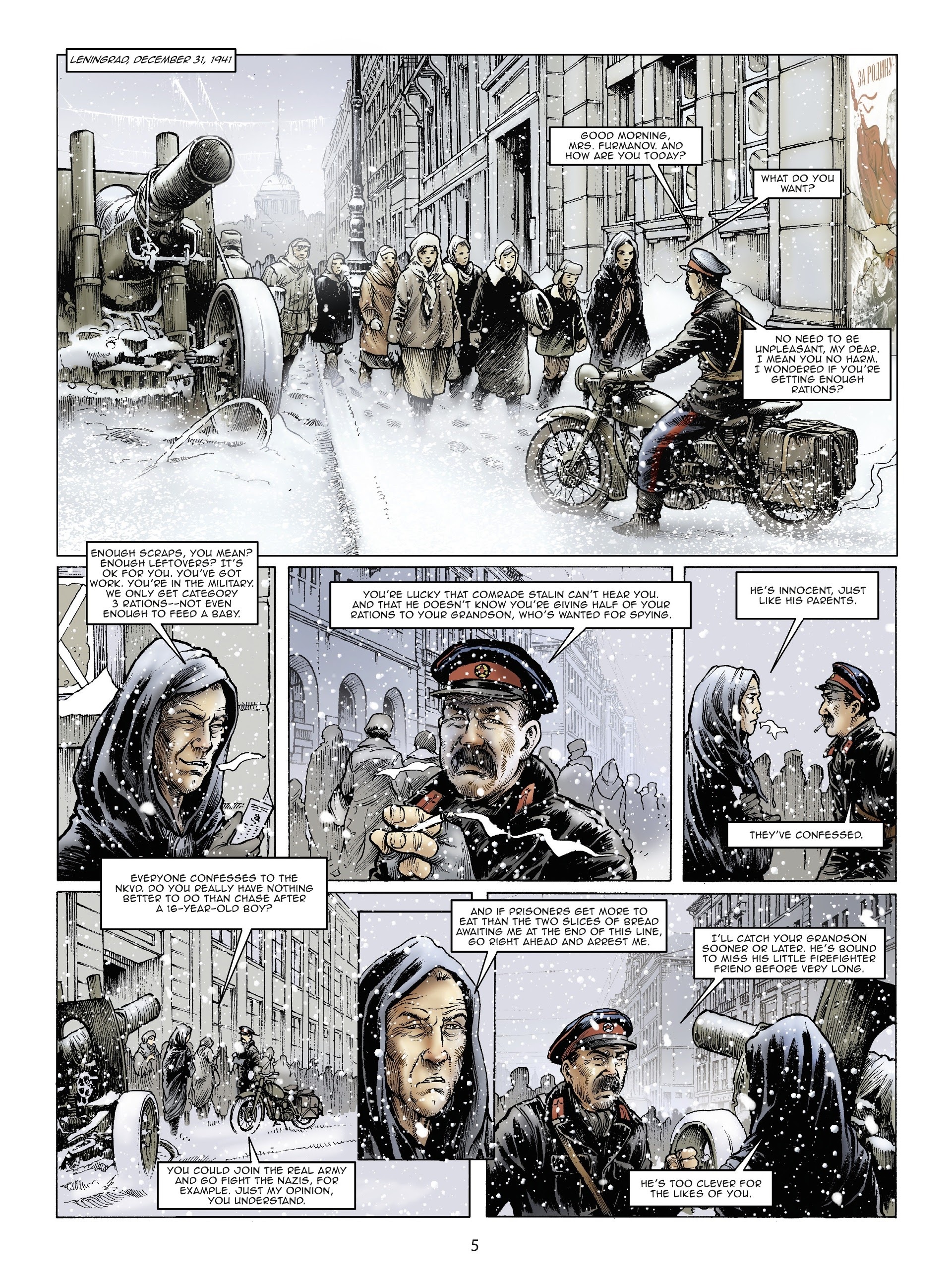 Read online The Lions of Leningrad comic -  Issue #2 - 5