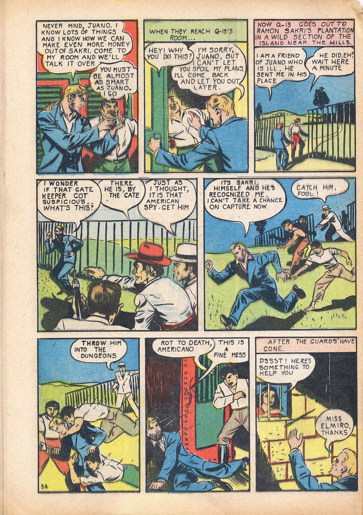 Read online Super-Mystery Comics comic -  Issue #4 - 56