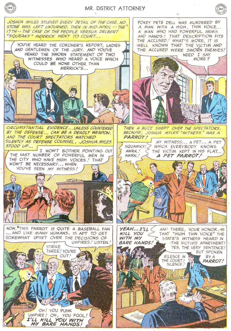Read online Mr. District Attorney comic -  Issue #15 - 41