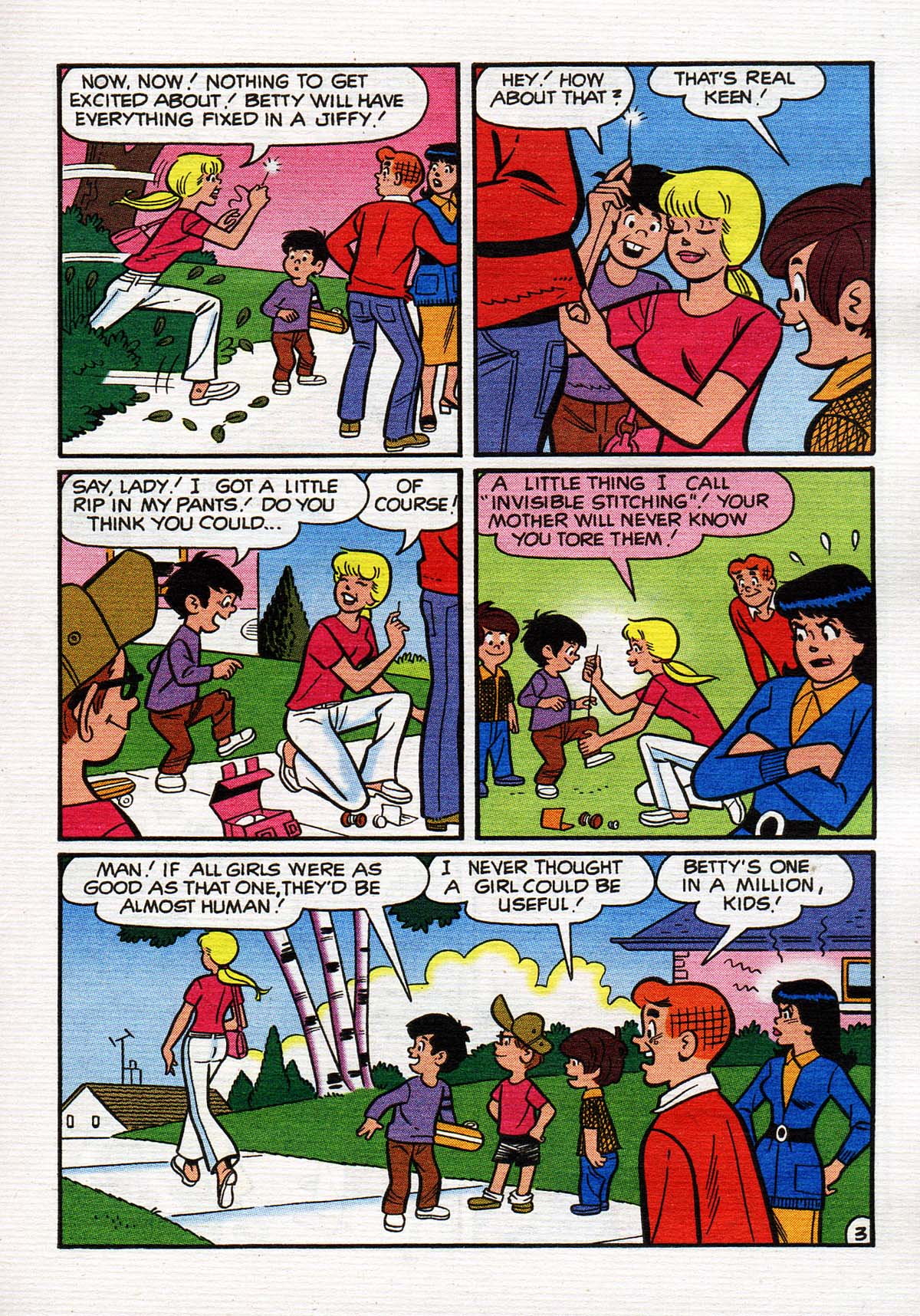 Read online Betty and Veronica Digest Magazine comic -  Issue #124 - 164