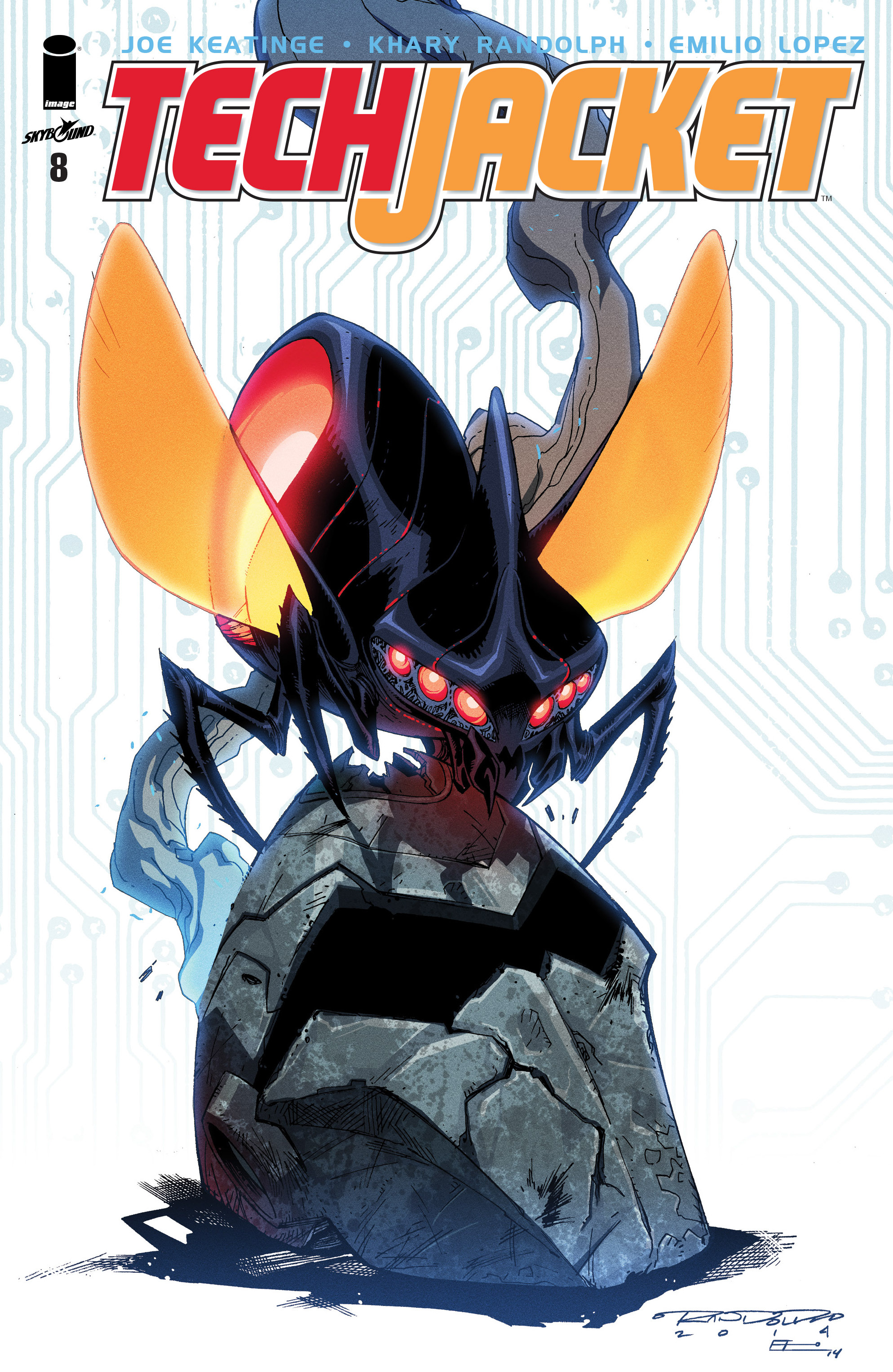 Read online Tech Jacket (2014) comic -  Issue #8 - 1