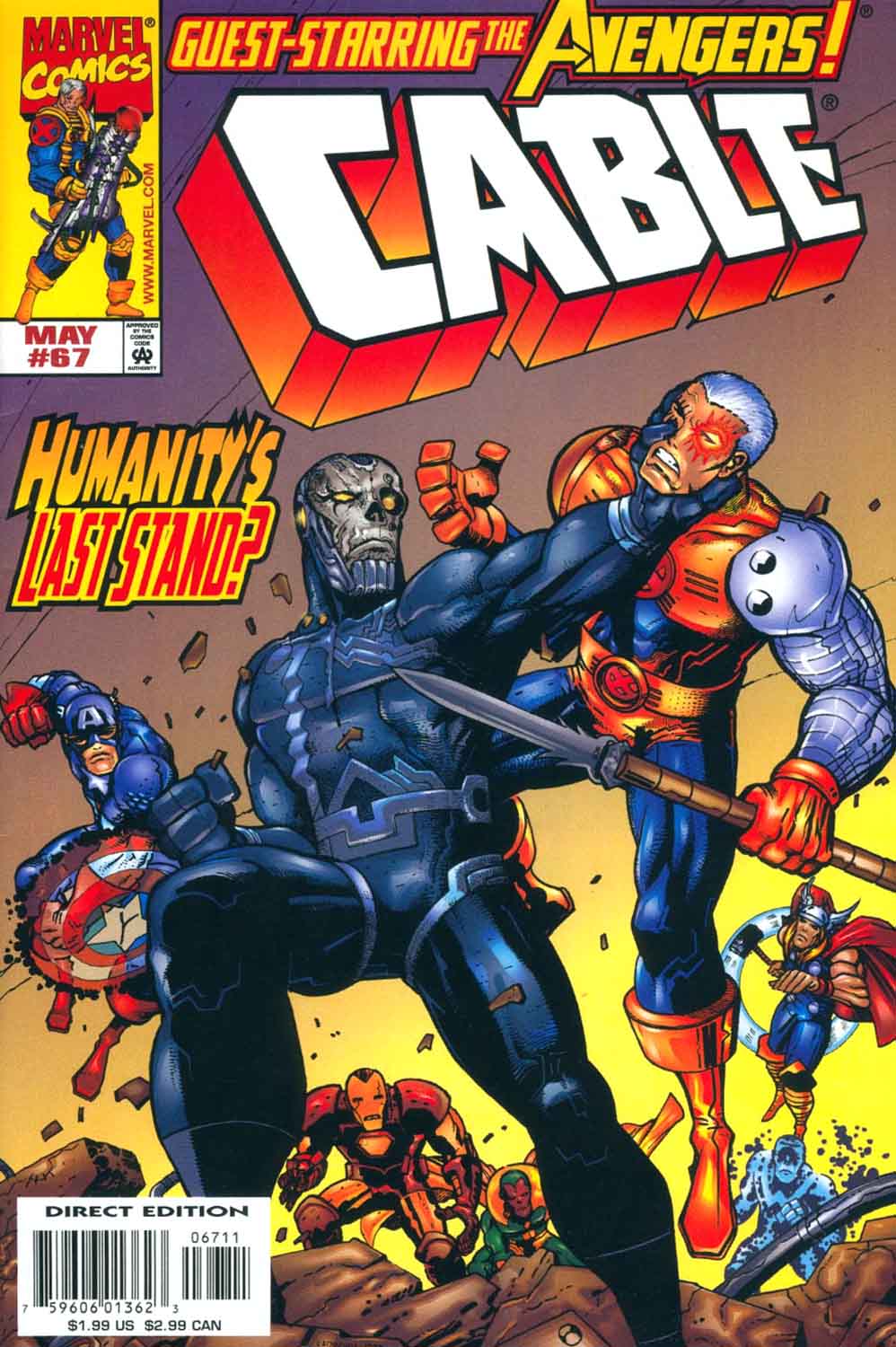 Read online Cable (1993) comic -  Issue #67 - 1