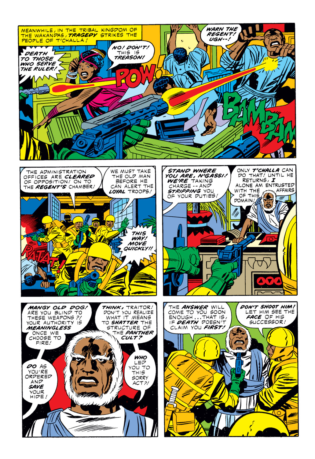 Read online Black Panther (1977) comic -  Issue #6 - 10