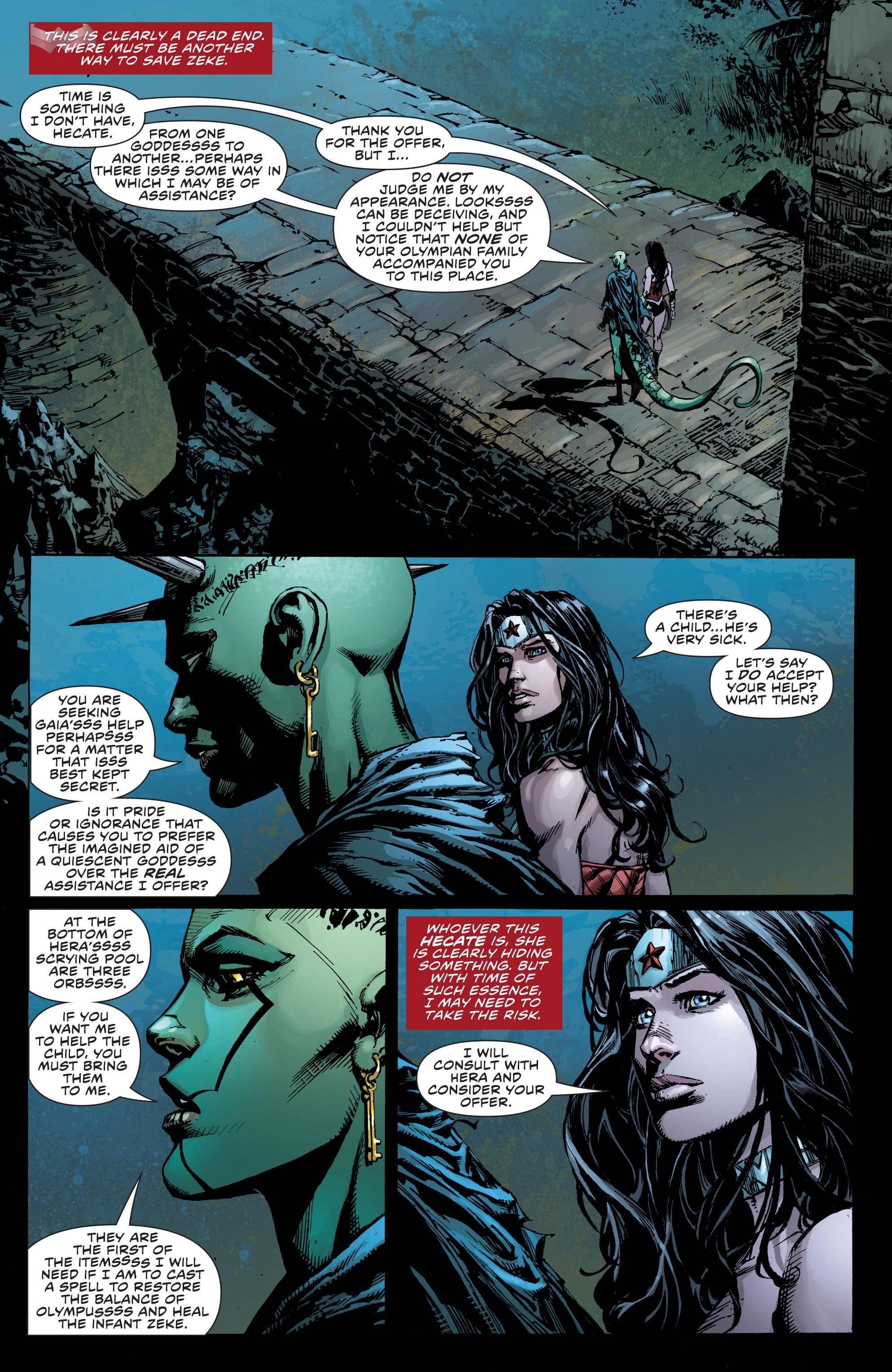 Read online Wonder Woman (2011) comic -  Issue #49 - 13