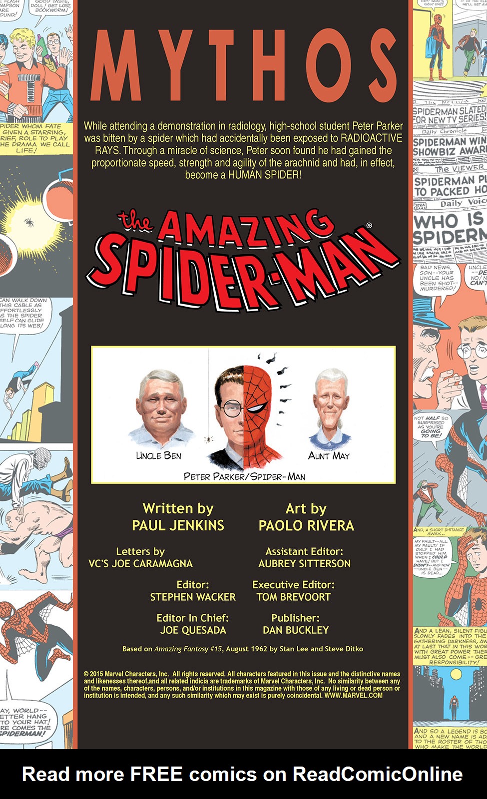Read online Mythos: Spider-Man comic -  Issue # Full - 2
