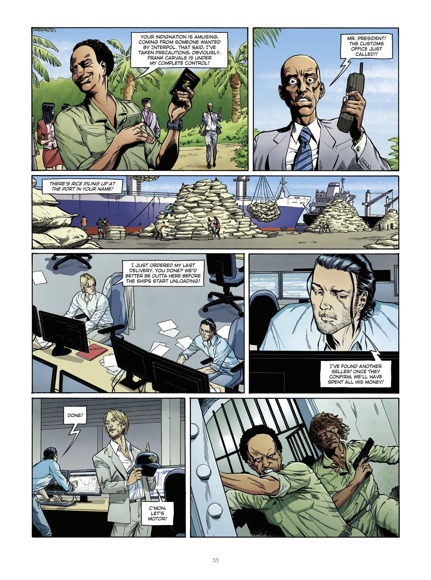 Read online Hedge Fund comic -  Issue #5 - 32
