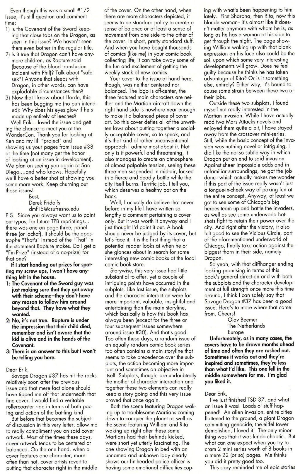 The Savage Dragon (1993) Issue #39 #42 - English 31