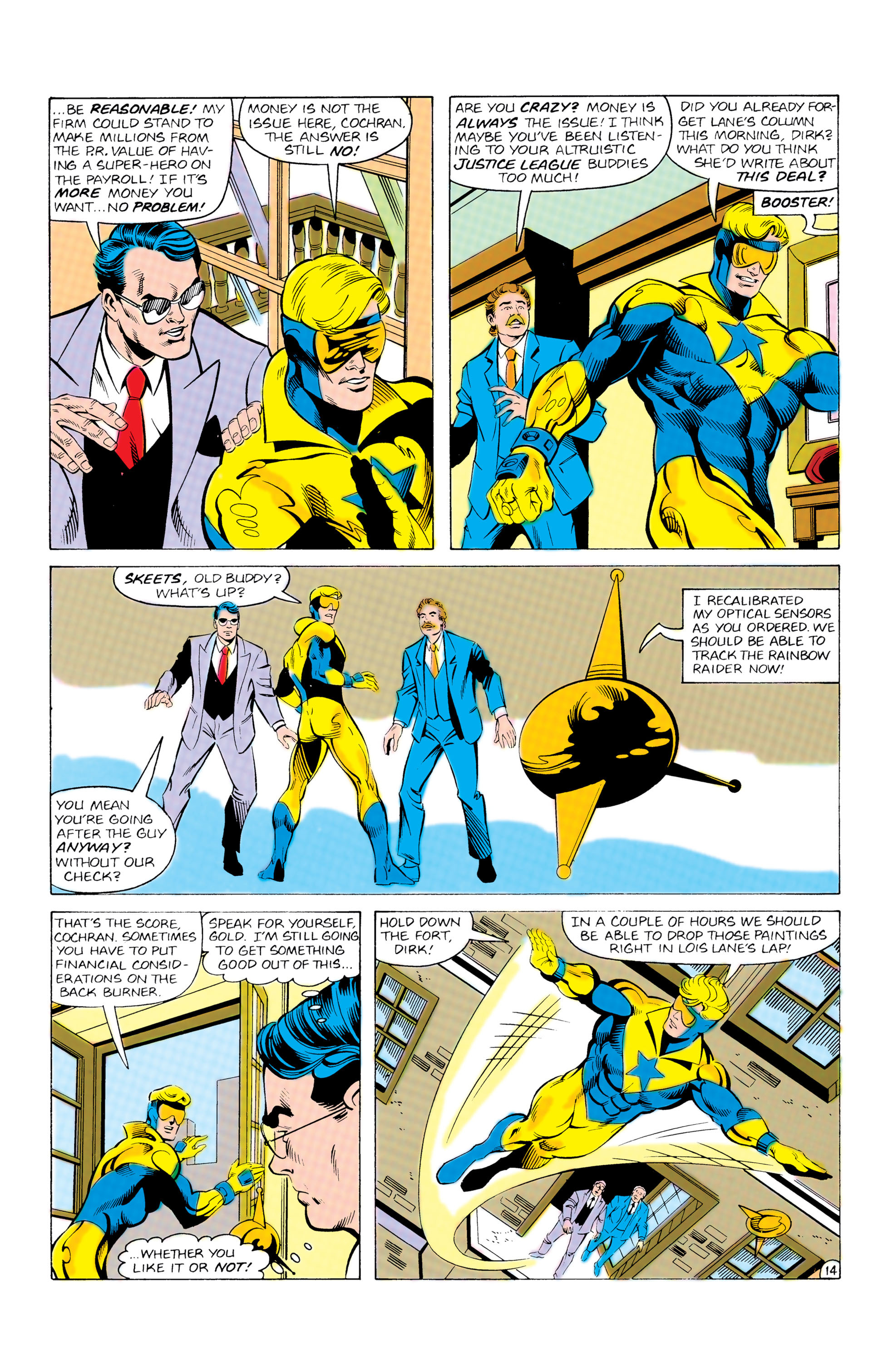 Read online Booster Gold (1986) comic -  Issue #19 - 15