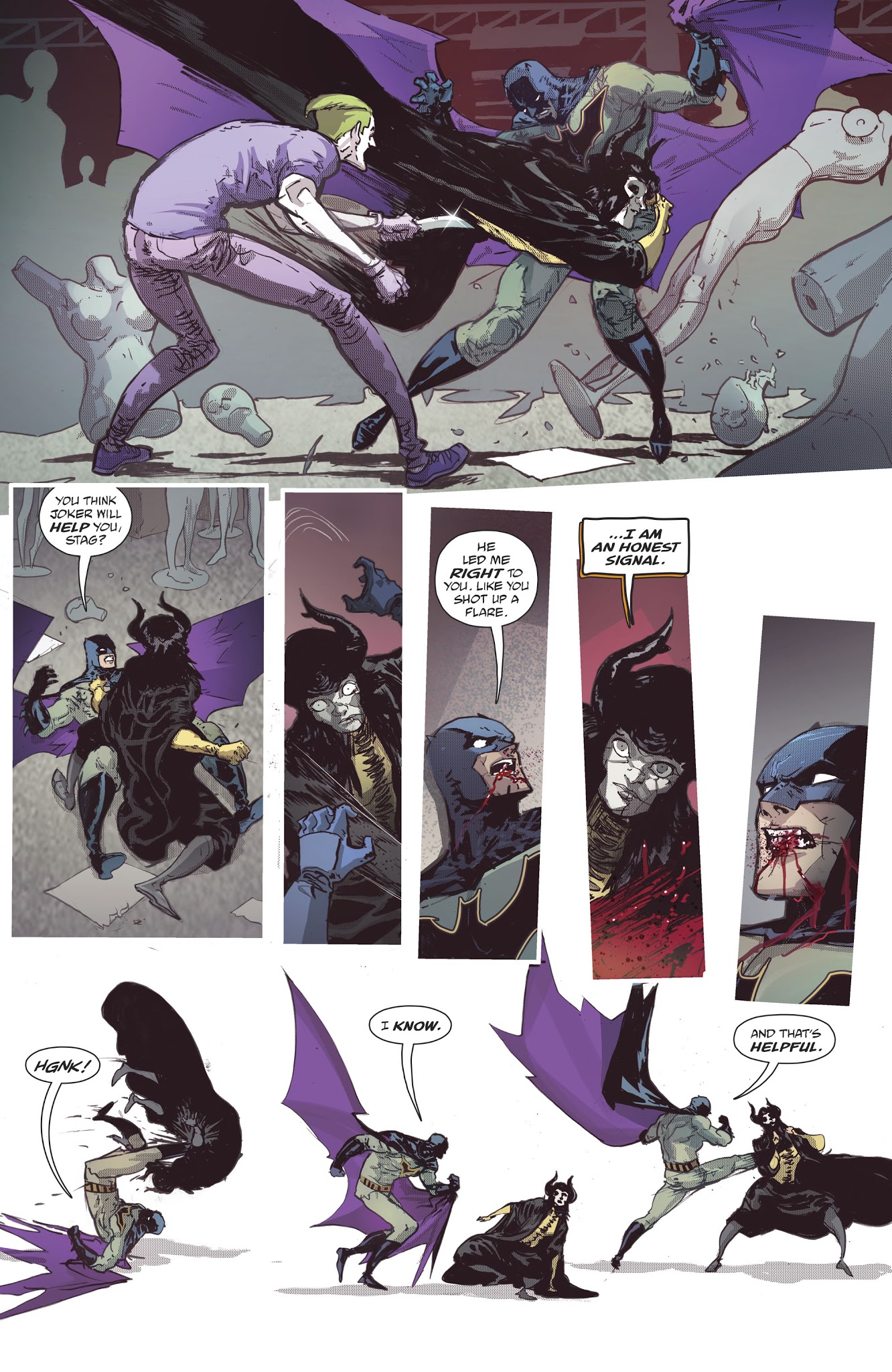 Read online Batman/Shadow comic -  Issue #3 - 17