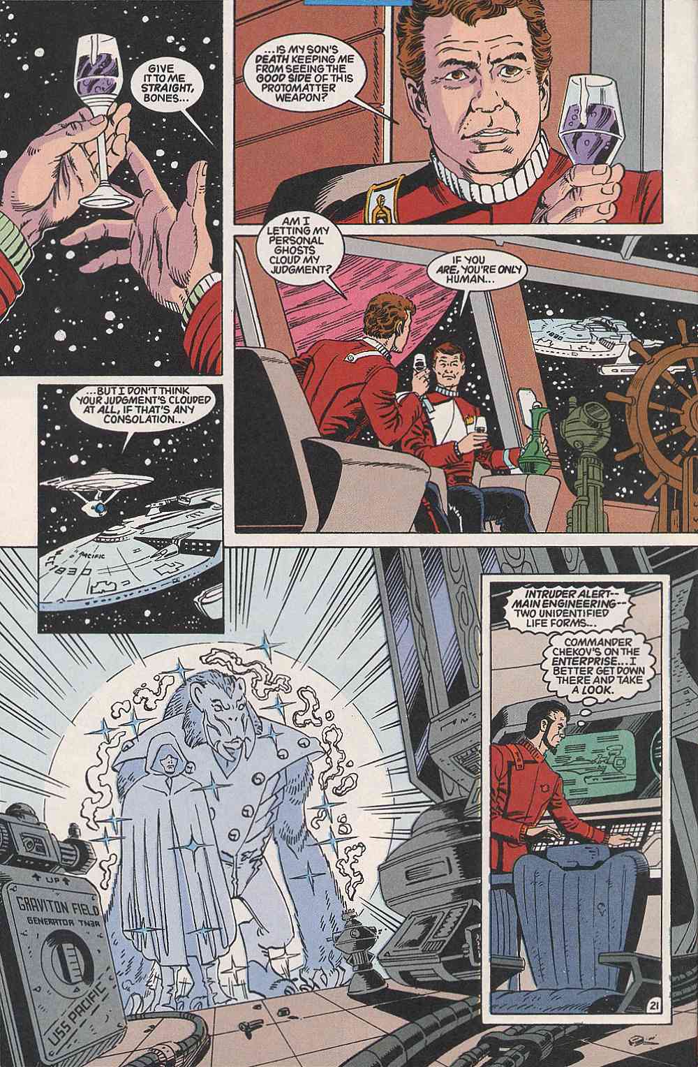 Read online Star Trek (1989) comic -  Issue #49 - 18