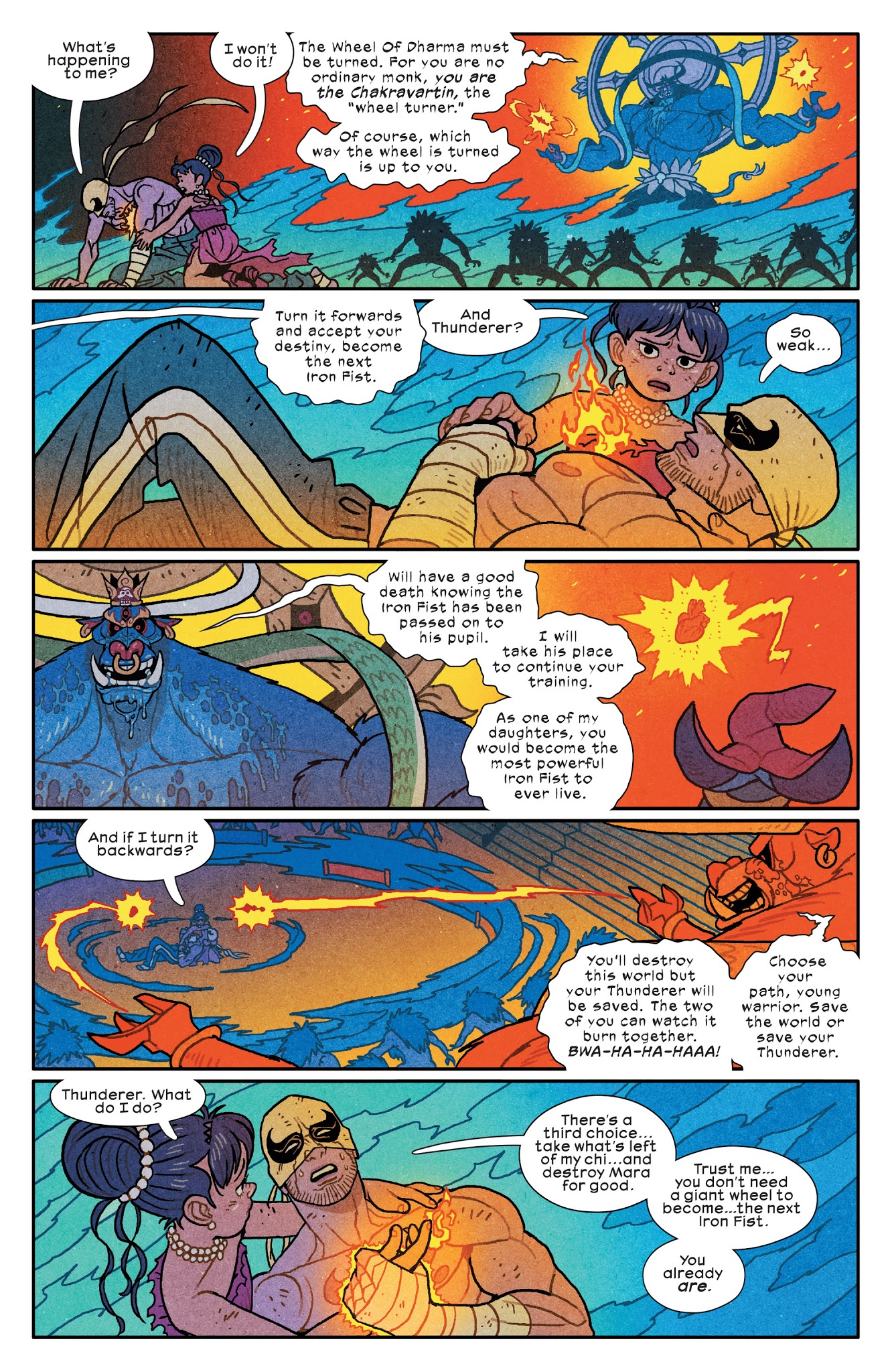 Read online The Immortal Iron Fists comic -  Issue #5 - 15
