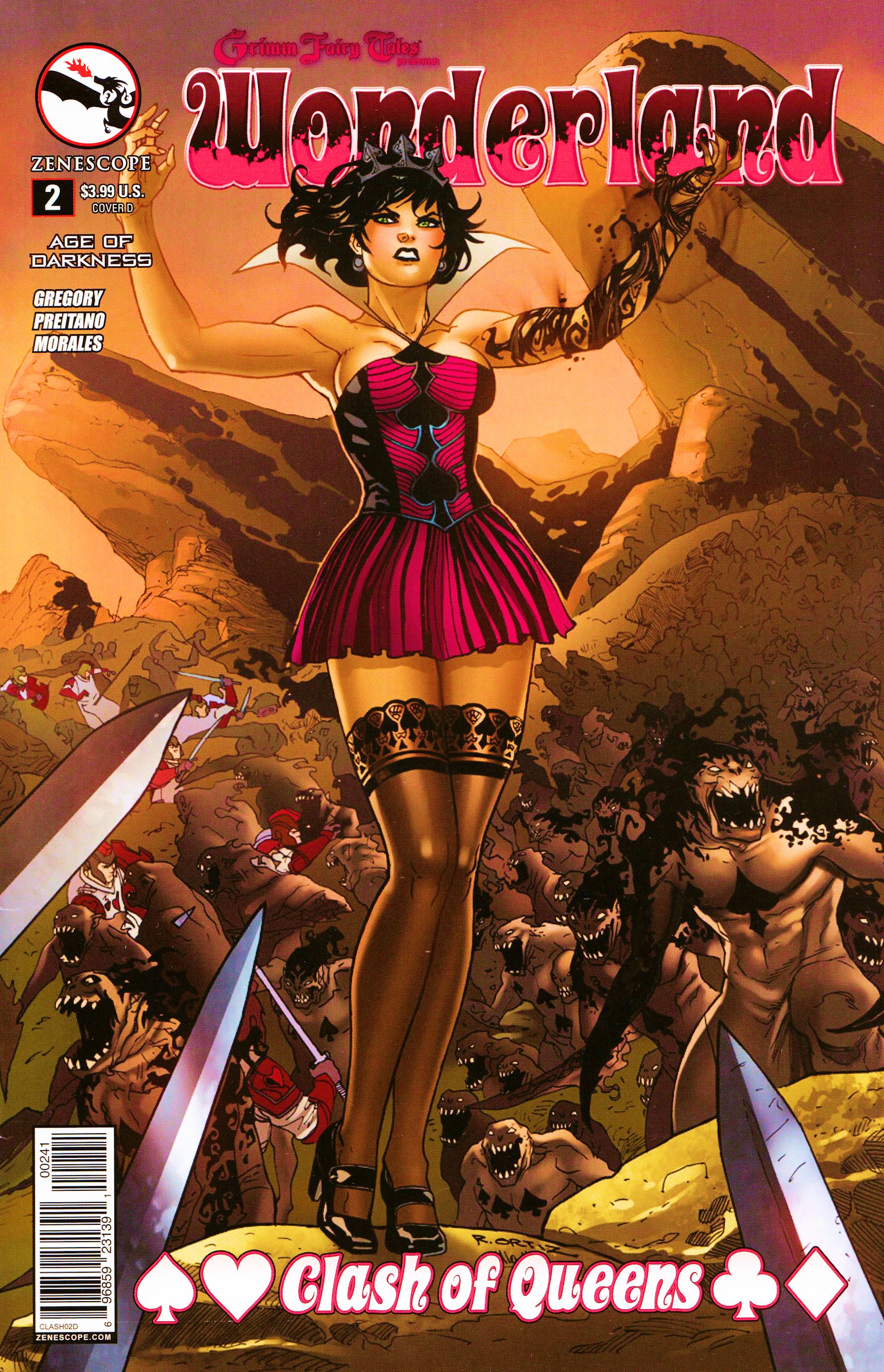 Read online Grimm Fairy Tales presents Wonderland: Clash of Queens comic -  Issue #2 - 3