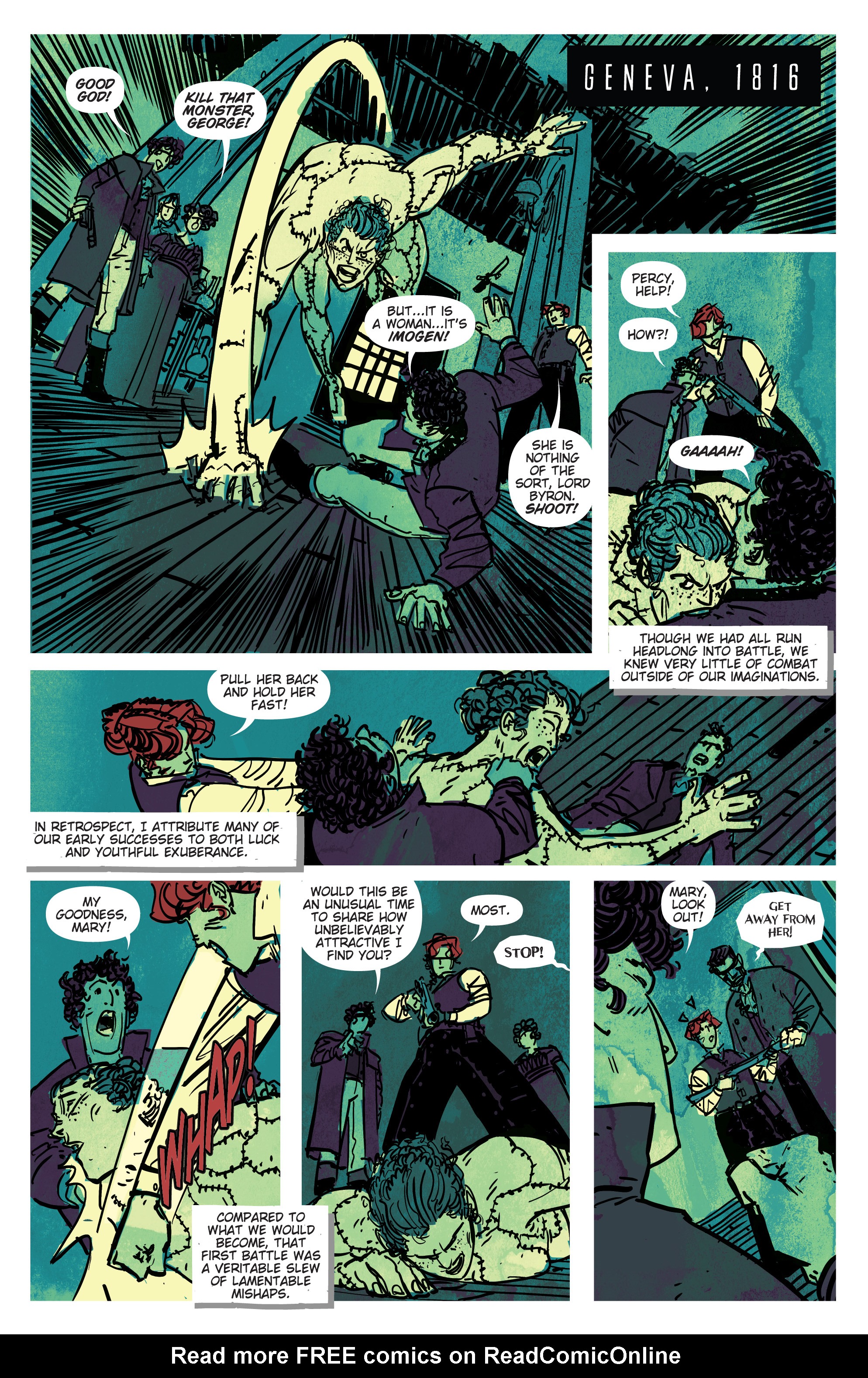 Read online Mary Shelley Monster Hunter comic -  Issue #5 - 4