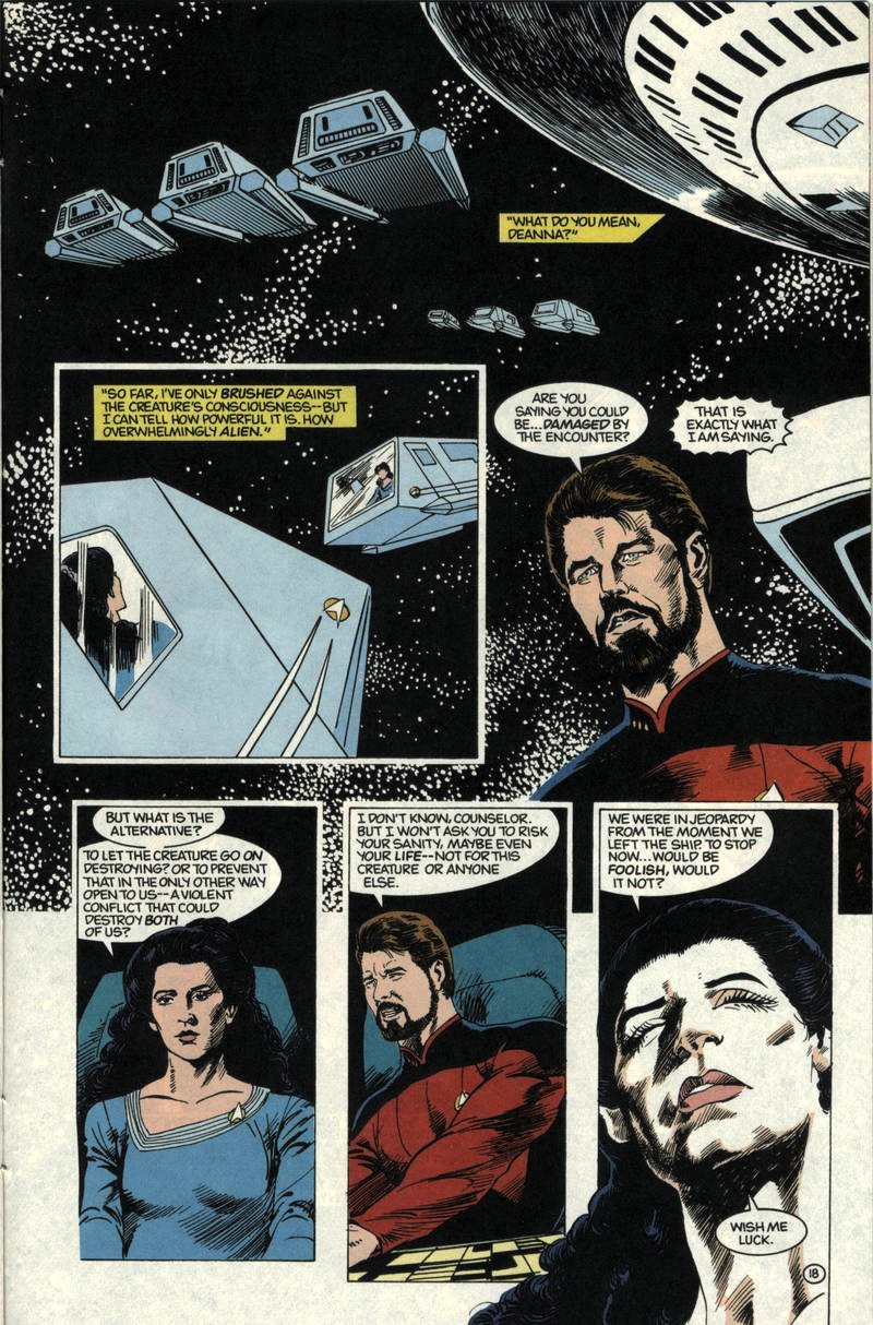 Read online Star Trek: The Next Generation (1989) comic -  Issue #12 - 19