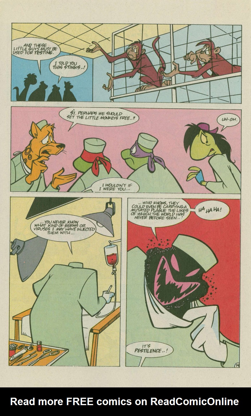 Read online Mighty Mutanimals (1992) comic -  Issue #6 - 17