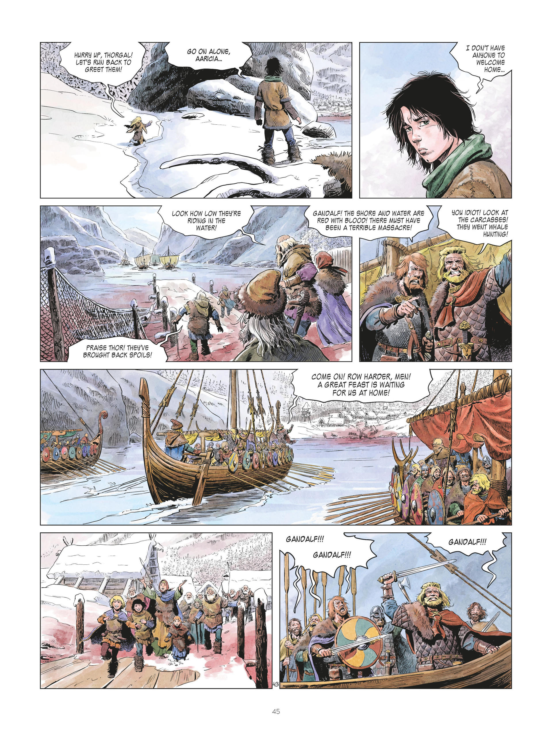 Read online The World of Thorgal: The Young Years comic -  Issue #2 - 45