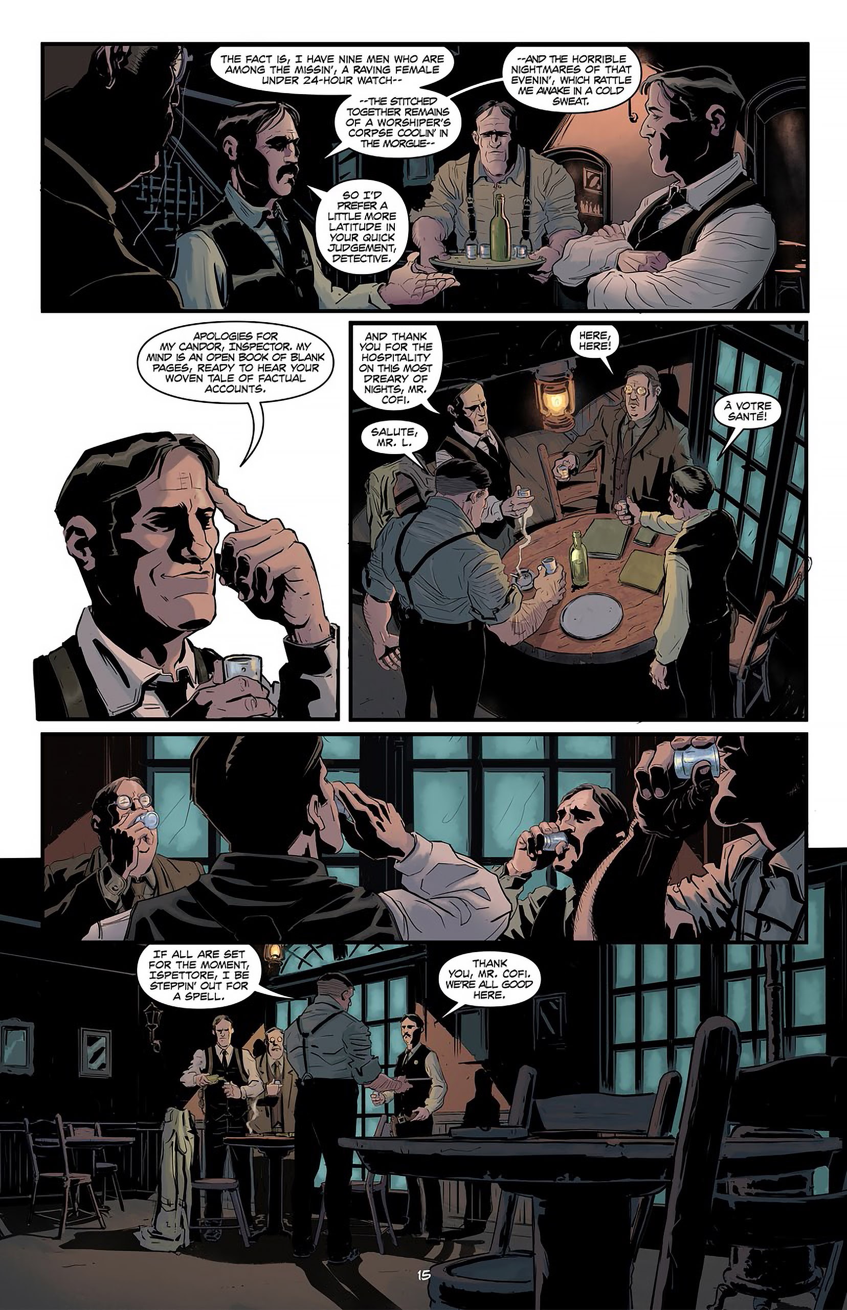 Read online Lovecraft P.I. - The Curious Case of ReAnimator comic -  Issue # TPB - 17