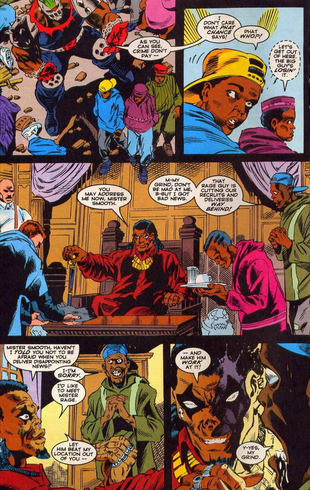 Read online Night Thrasher comic -  Issue #20 - 14