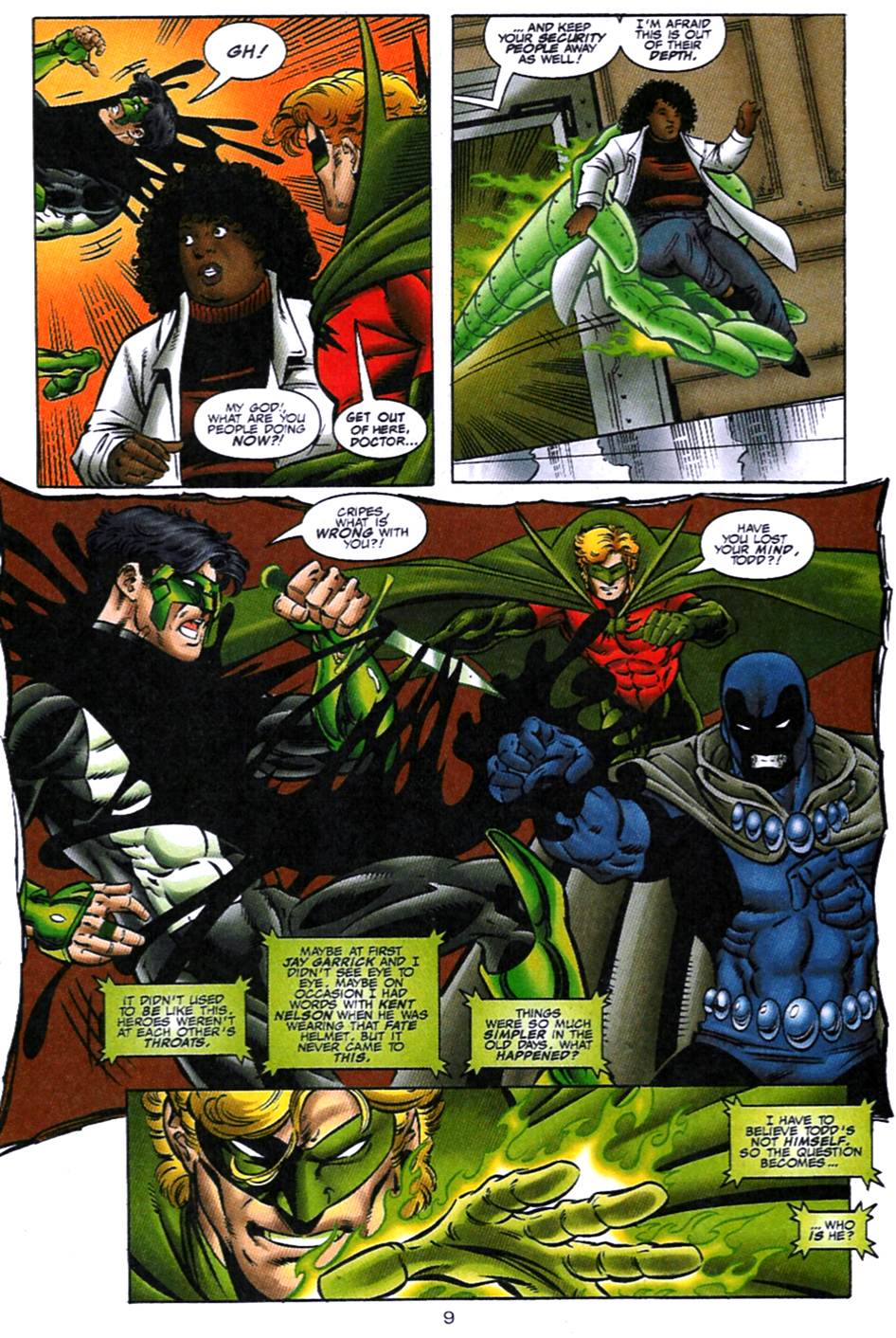 Read online Green Lantern/Sentinel: Heart of Darkness comic -  Issue #2 - 10