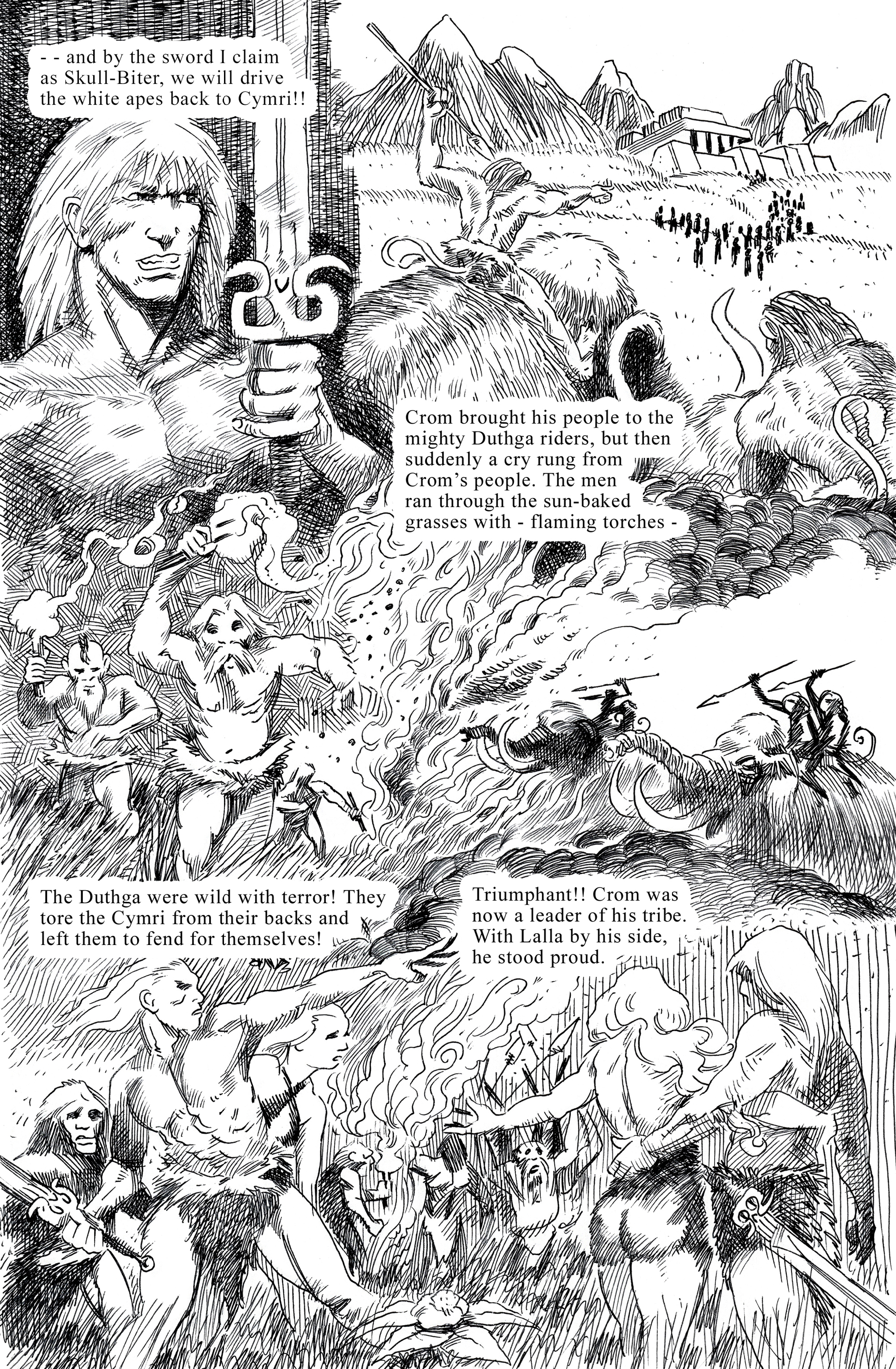 Read online Crom the Barbarian Collection comic -  Issue #2 - 9